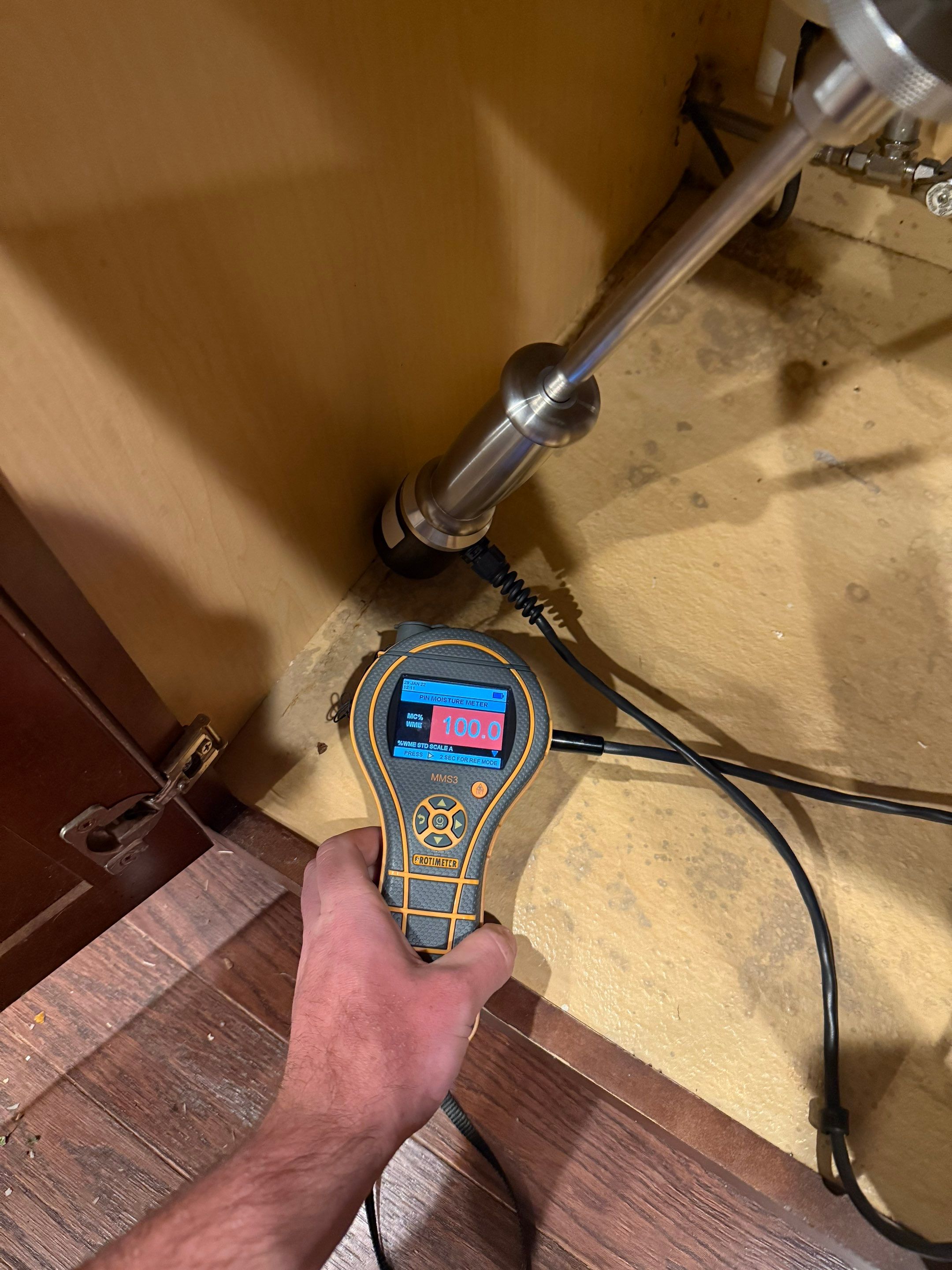 Water Damage in Kitchen area by Restoration Damage Pros of Atlanta