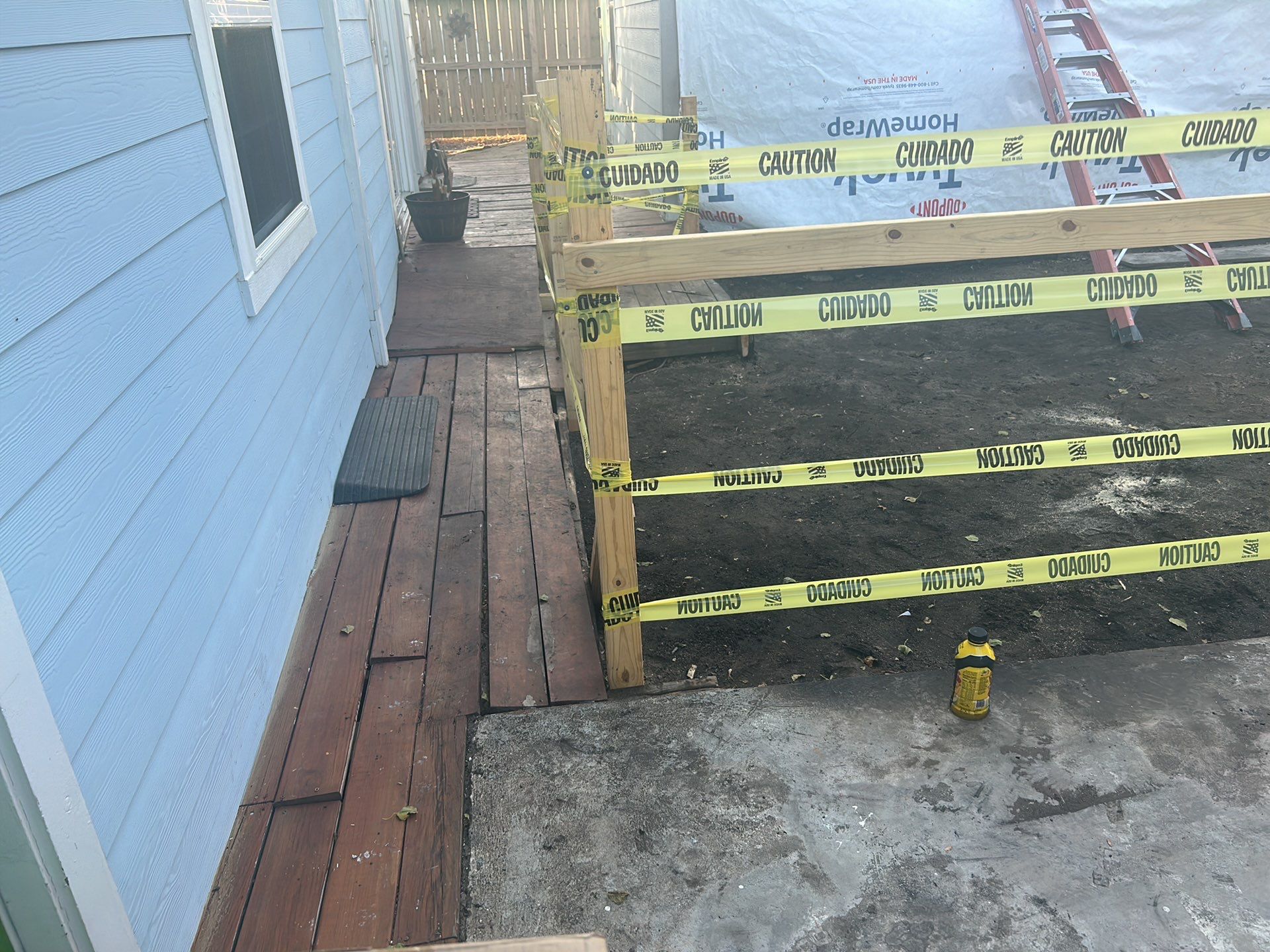 Deck and Siding Replacement from Fire Damage by JTX Pro Services LLC