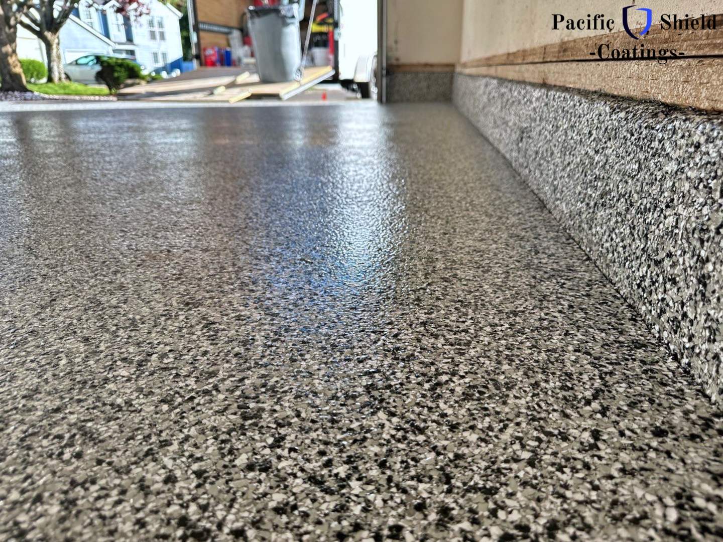 2 Car Garage in Domino by Pacific Shield Coatings, Inc.