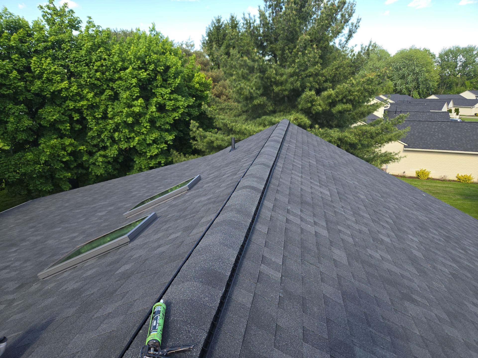 Atlas Pinnacle, Color, Black Shadow, Drip Edge, Color, Black by Eagle Eye Roofing
