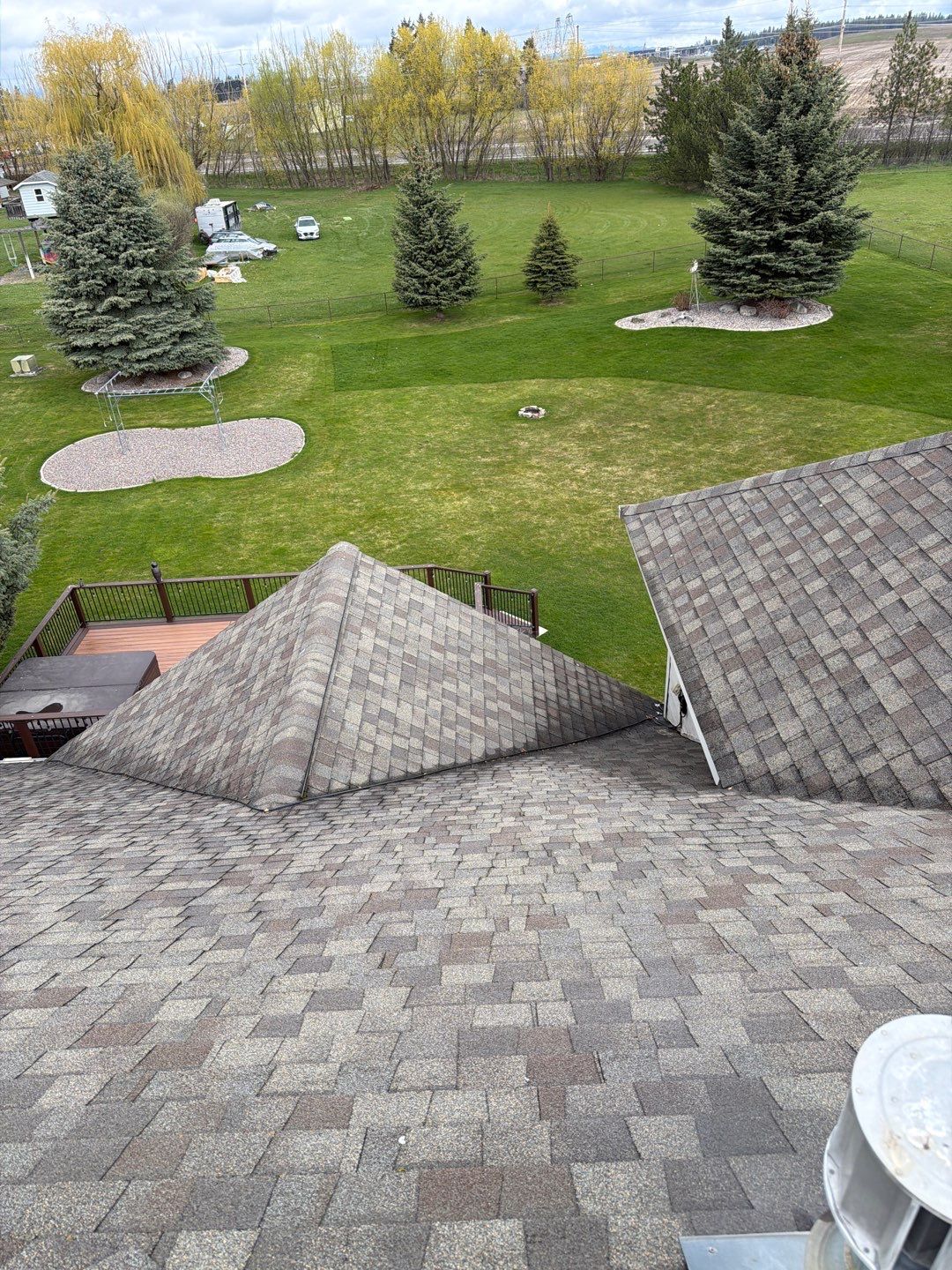 Roof Replacement using GAF Timberline HDZ - Chestnut Valley by Montana Roofing Solutions