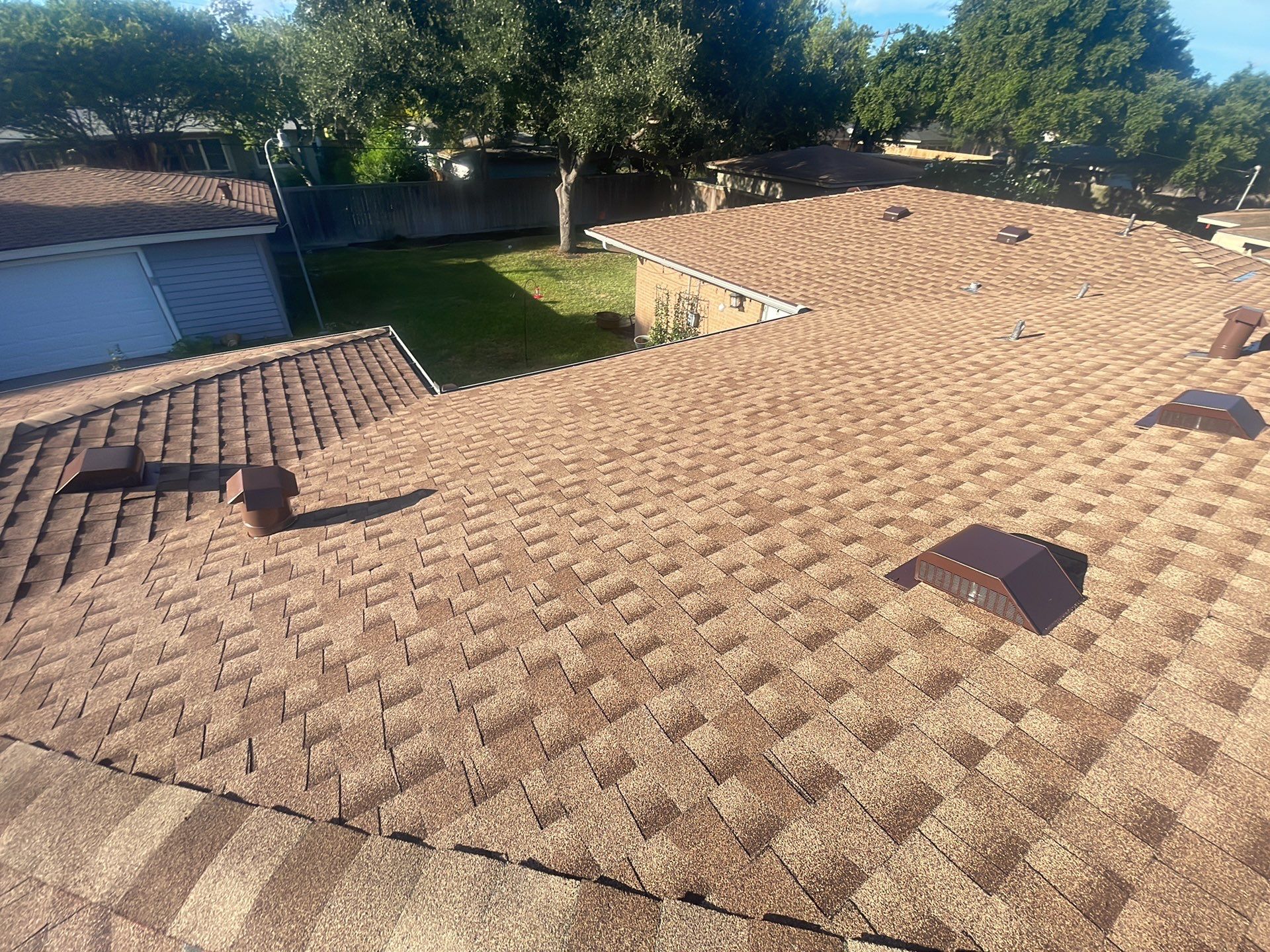 Residential Roofing Installation using GAF HDZ Shakewood by Lighthouse Roofing