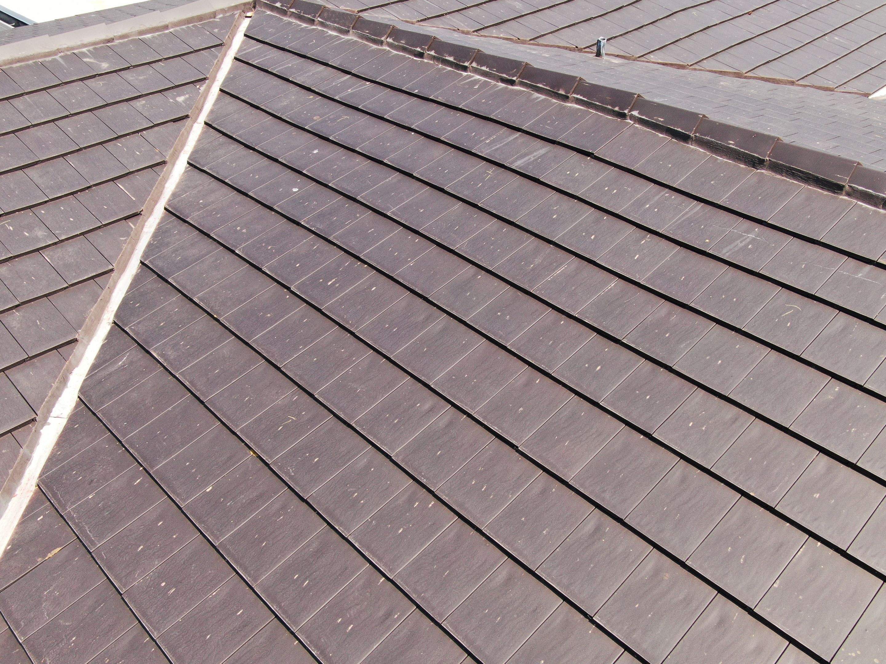 Verea - Flat - Slate by Istueta Roofing