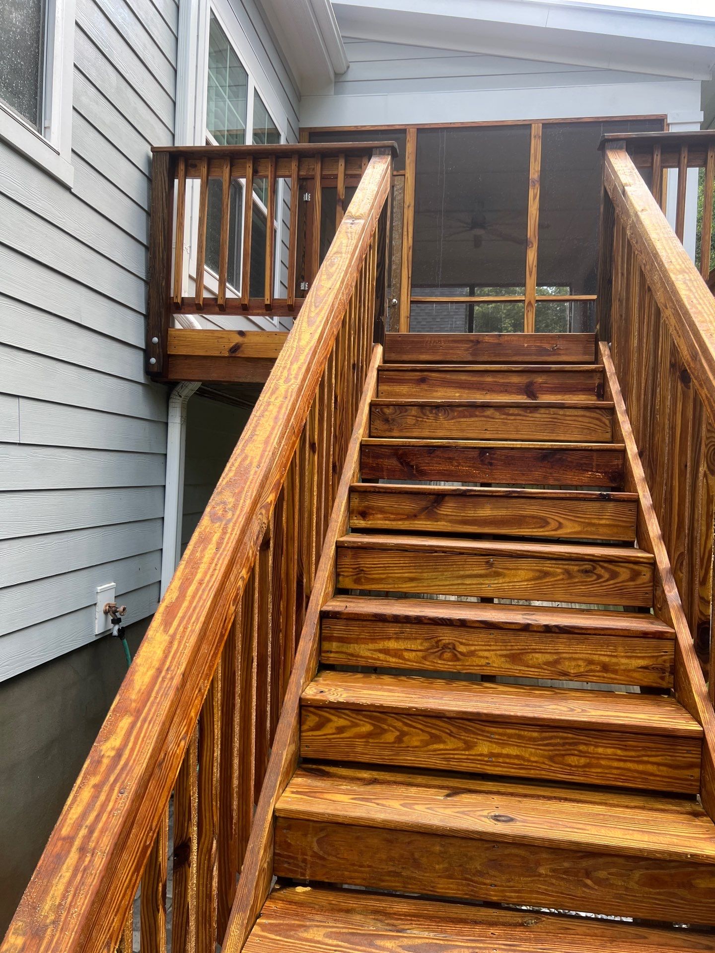 Weathered Deck using Wood Sealant by DuraSeal