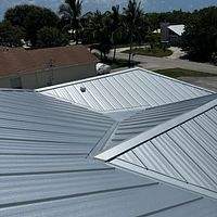 24ga 1" Nail-Strip Mill Finish by Total Roofing System The Metal Roof Experts