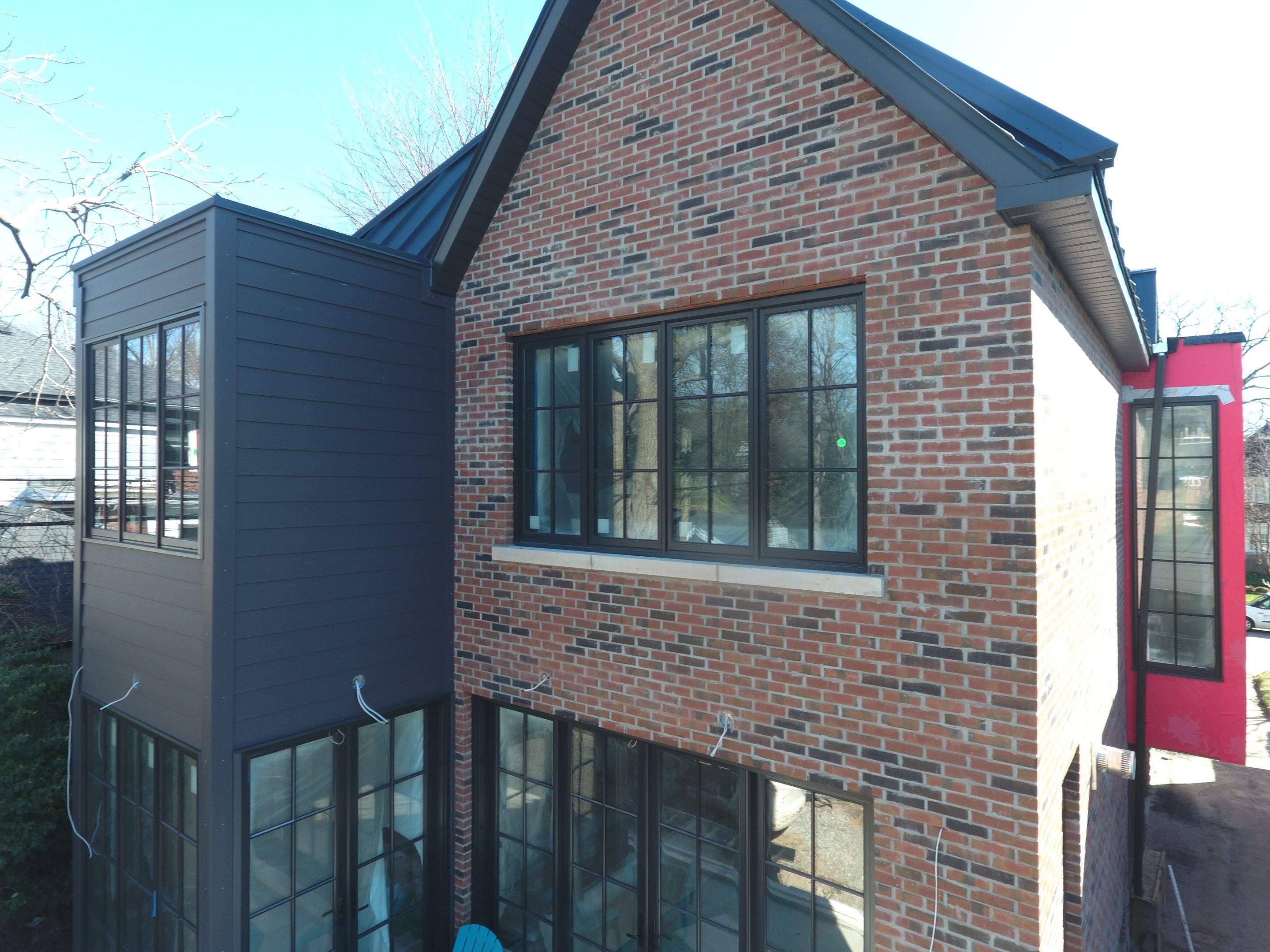 New Home Construction using 24 Ga Standing Seam Metal by Jay Carter Roofing & Sheet Metal
