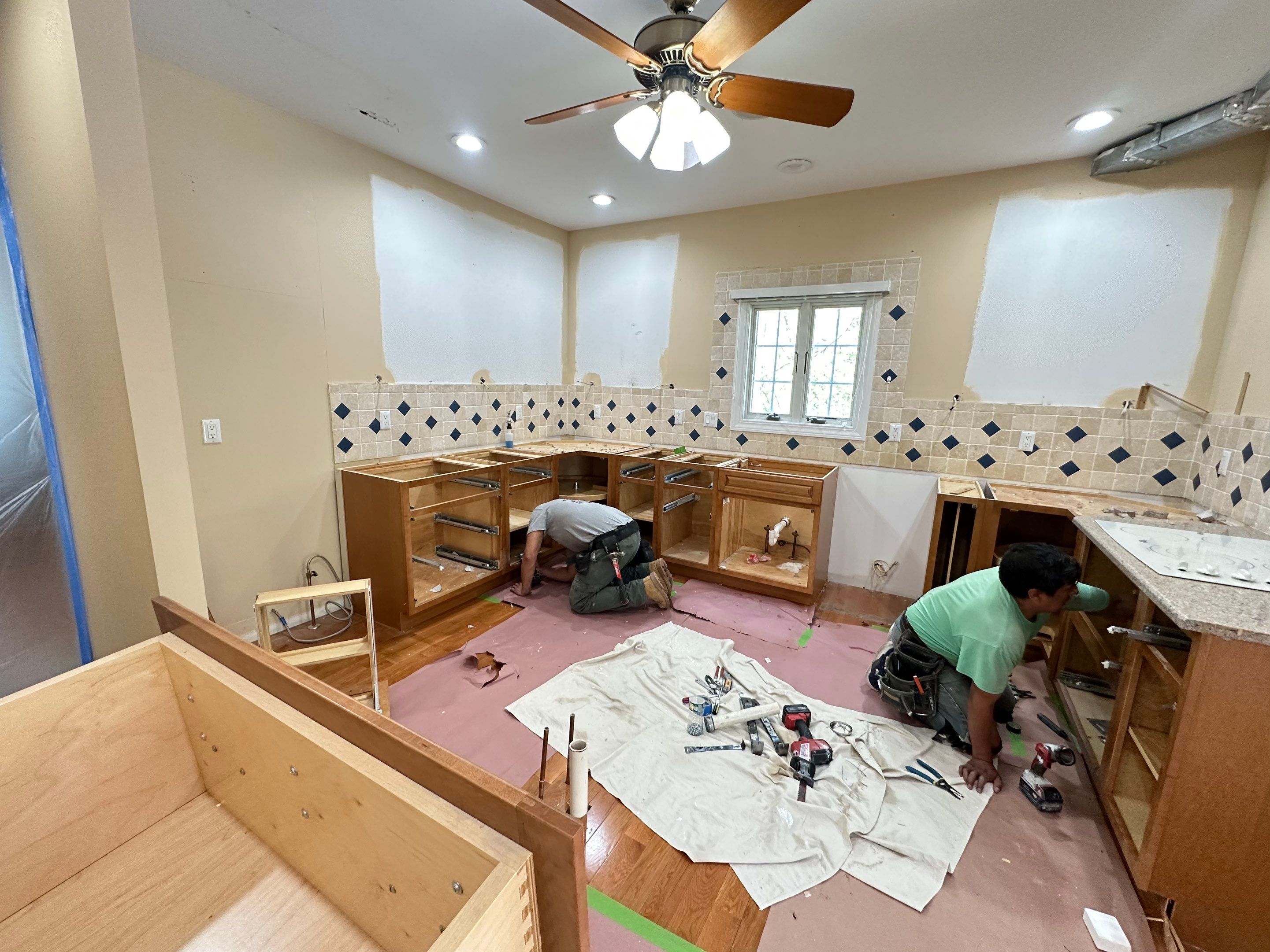 Kitchen Remodel using Cabinets by Home Concepts Construction