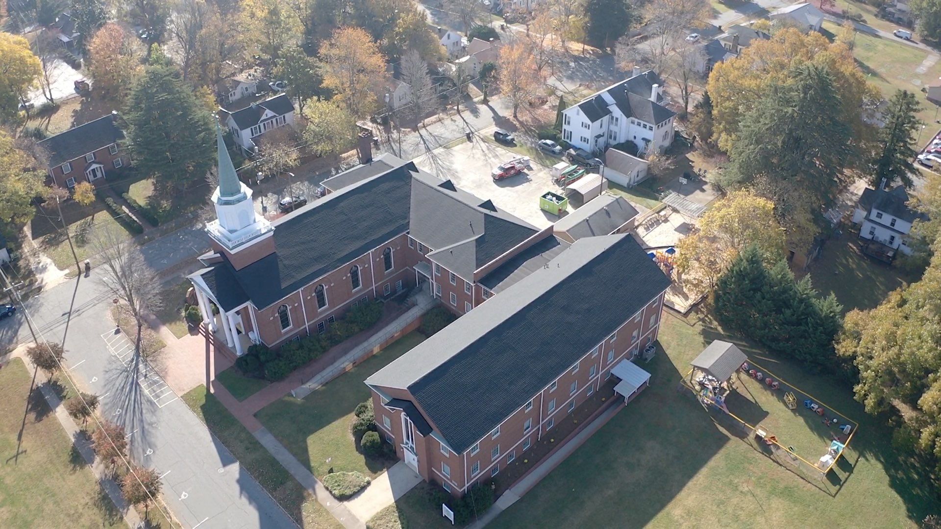Mebane United Methodist Church by Just In Time Roofing and Restoration