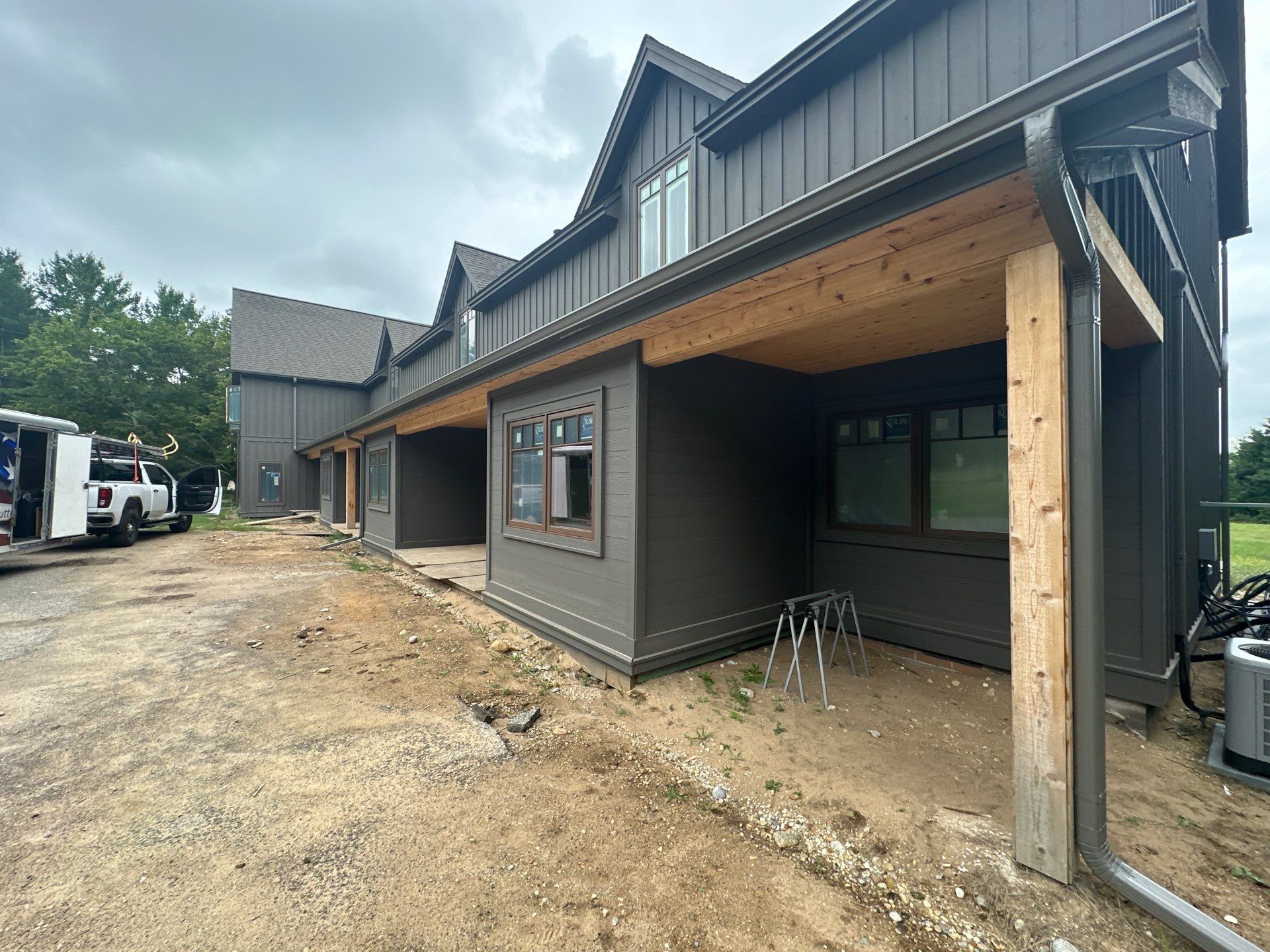 Seamless Gutter and Downspout Installation in Bellaire by Rainbow Seamless Systems