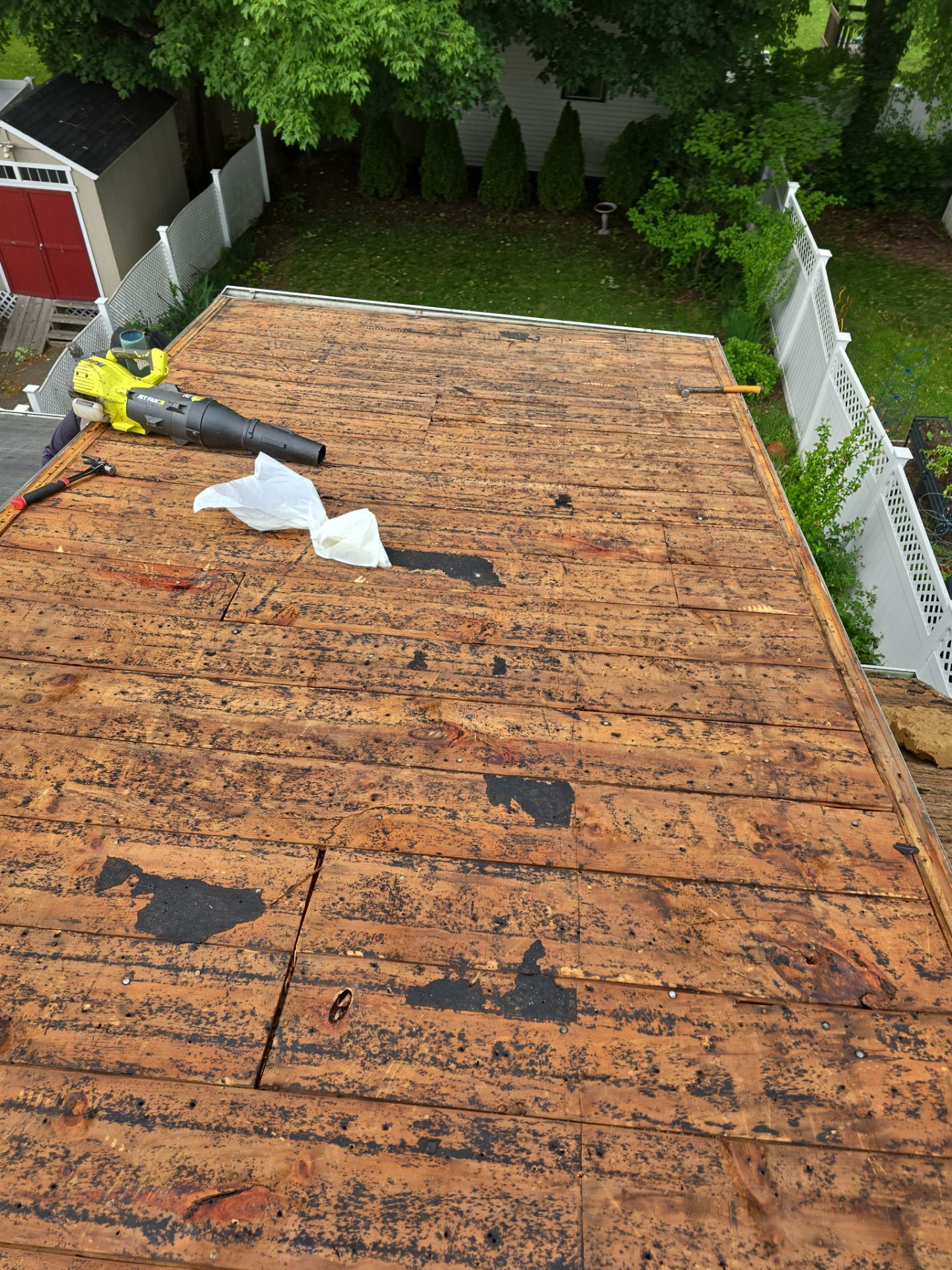 Residential Roofing Replacement Featuring Owens Corning Estate Gray Shingles in Milford by A Plus Exterior