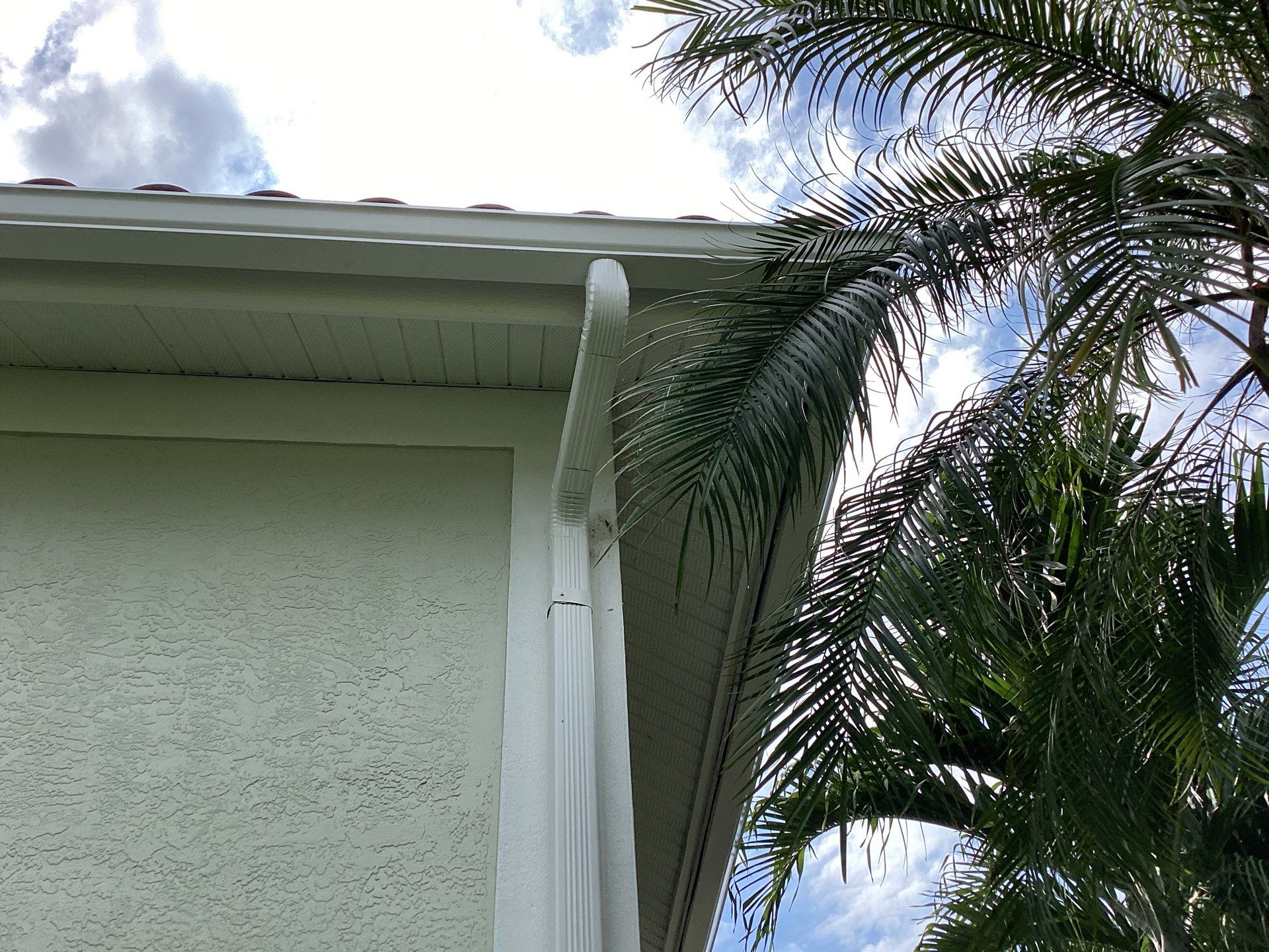 Downspout and Elbow Installation in Bonita Springs FL by Gutter Professors