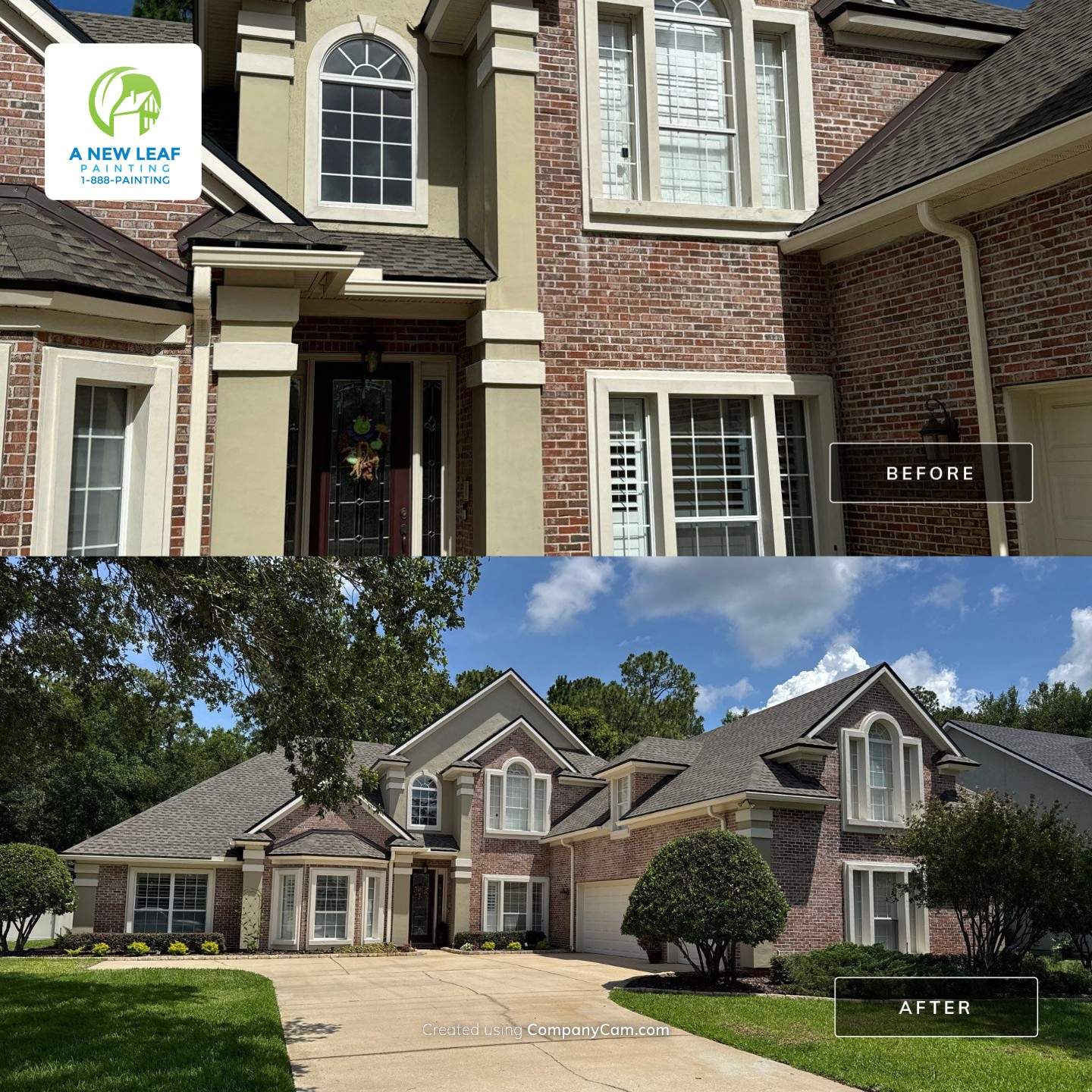 Exterior Painting Project in Julington Creek Plantation, Jacksonville, FL 32259 by A New Leaf Painting, LLC