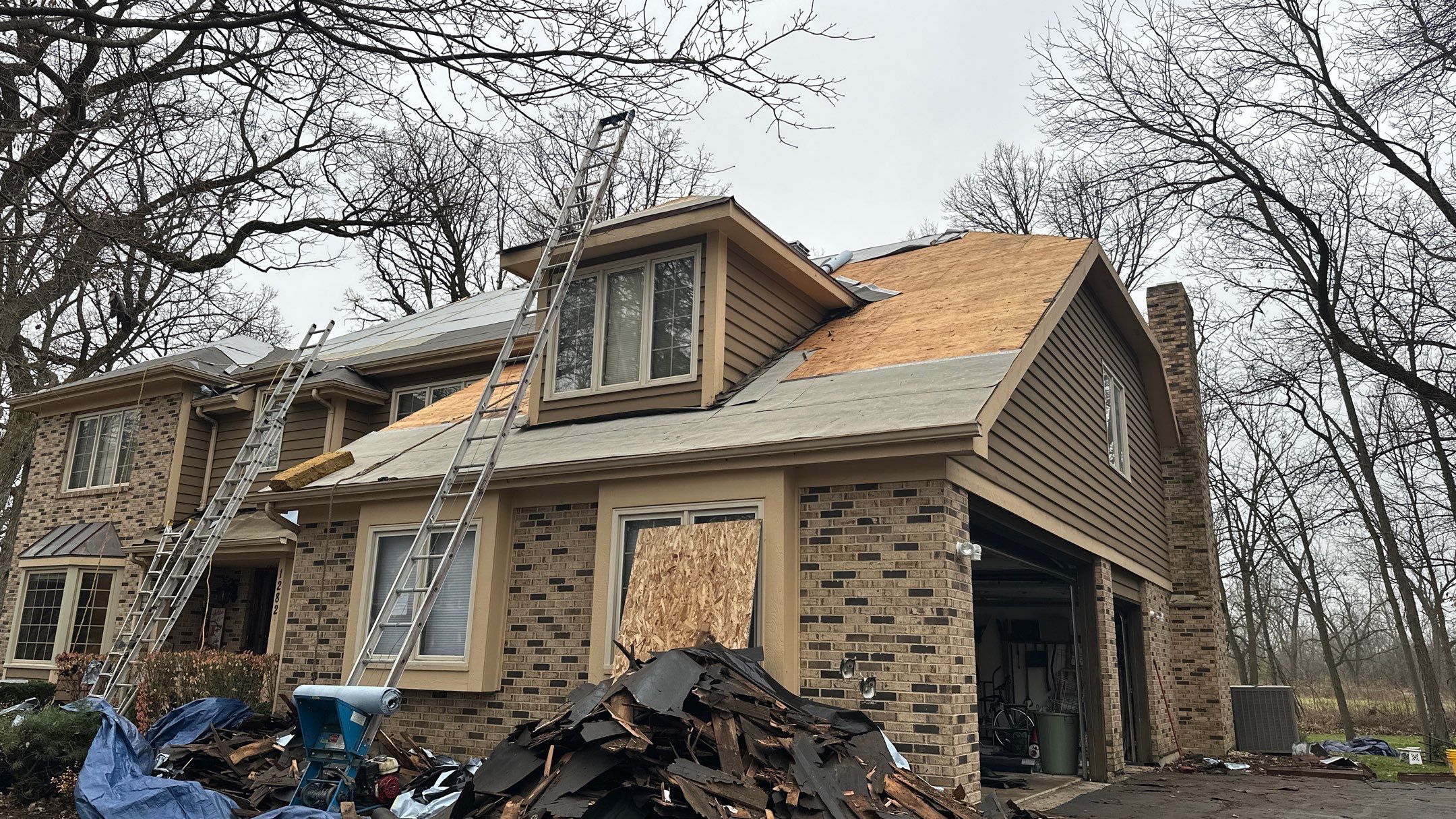 Residential Roofing Installation using Malarkey by Pro Home Services Inc