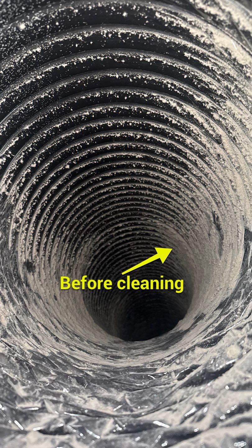 Air duct and Bathroom Exhaust Cleaning in Apopka by Hygienic Air, Inc