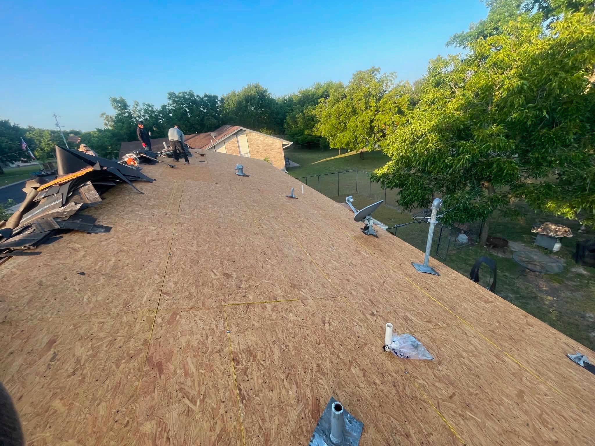 Project completion Photos by J&J Roofing Pros