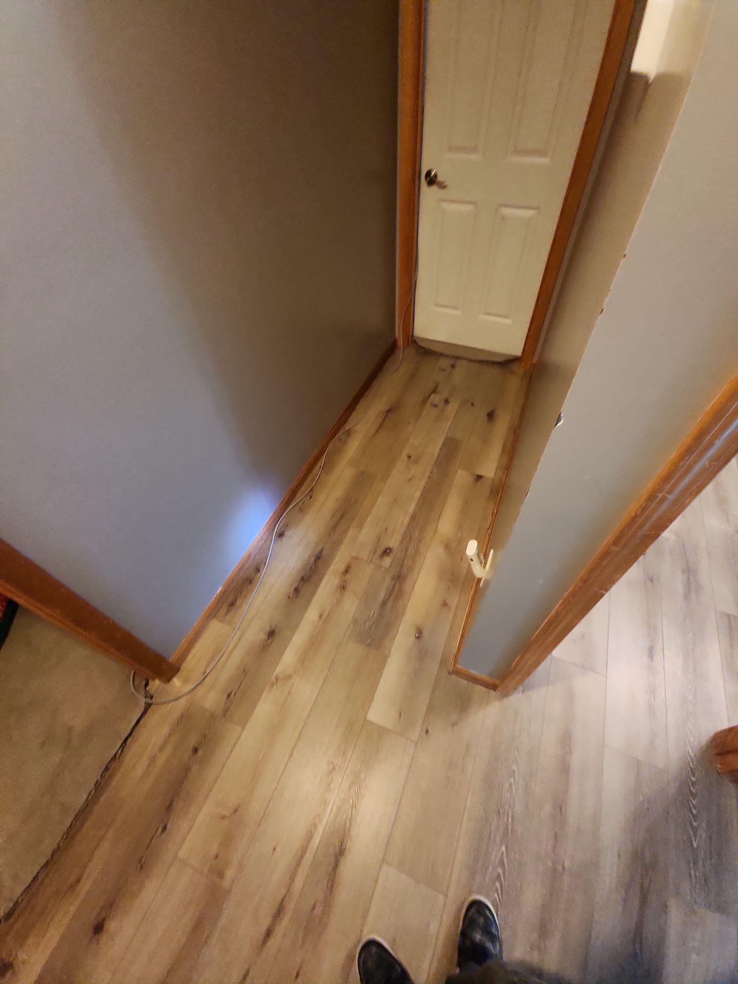 Bathroom Remodel using Luxury Vinyl Plank by The Shower Company