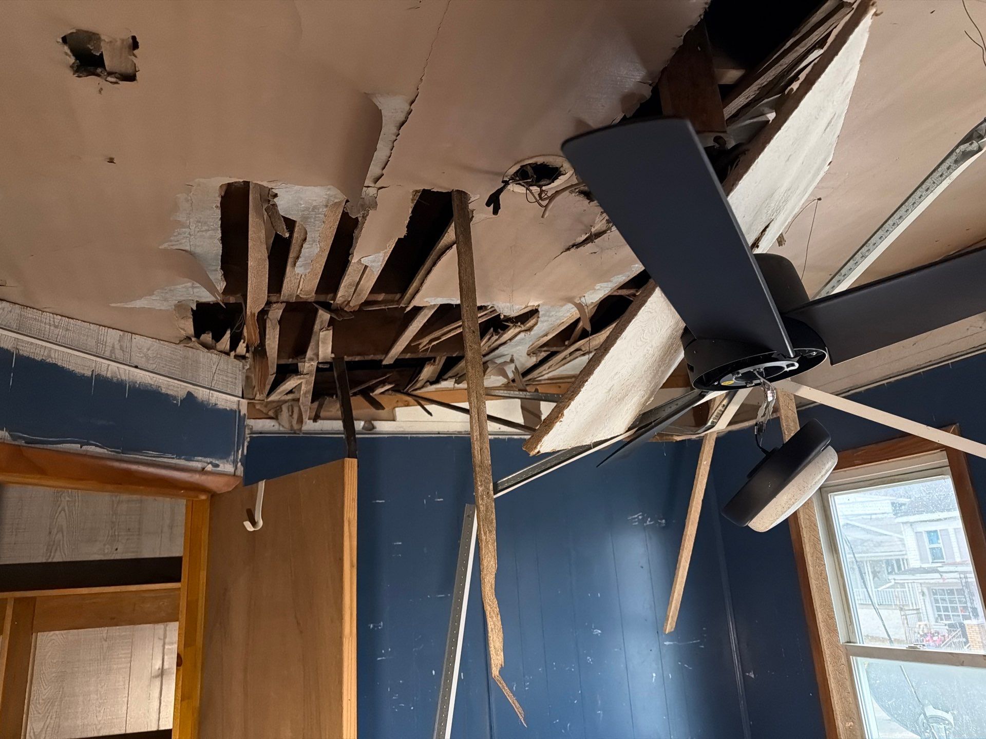 Fire & Smoke Damage Claim in Mt Carmel by FLAPA & KeyStone