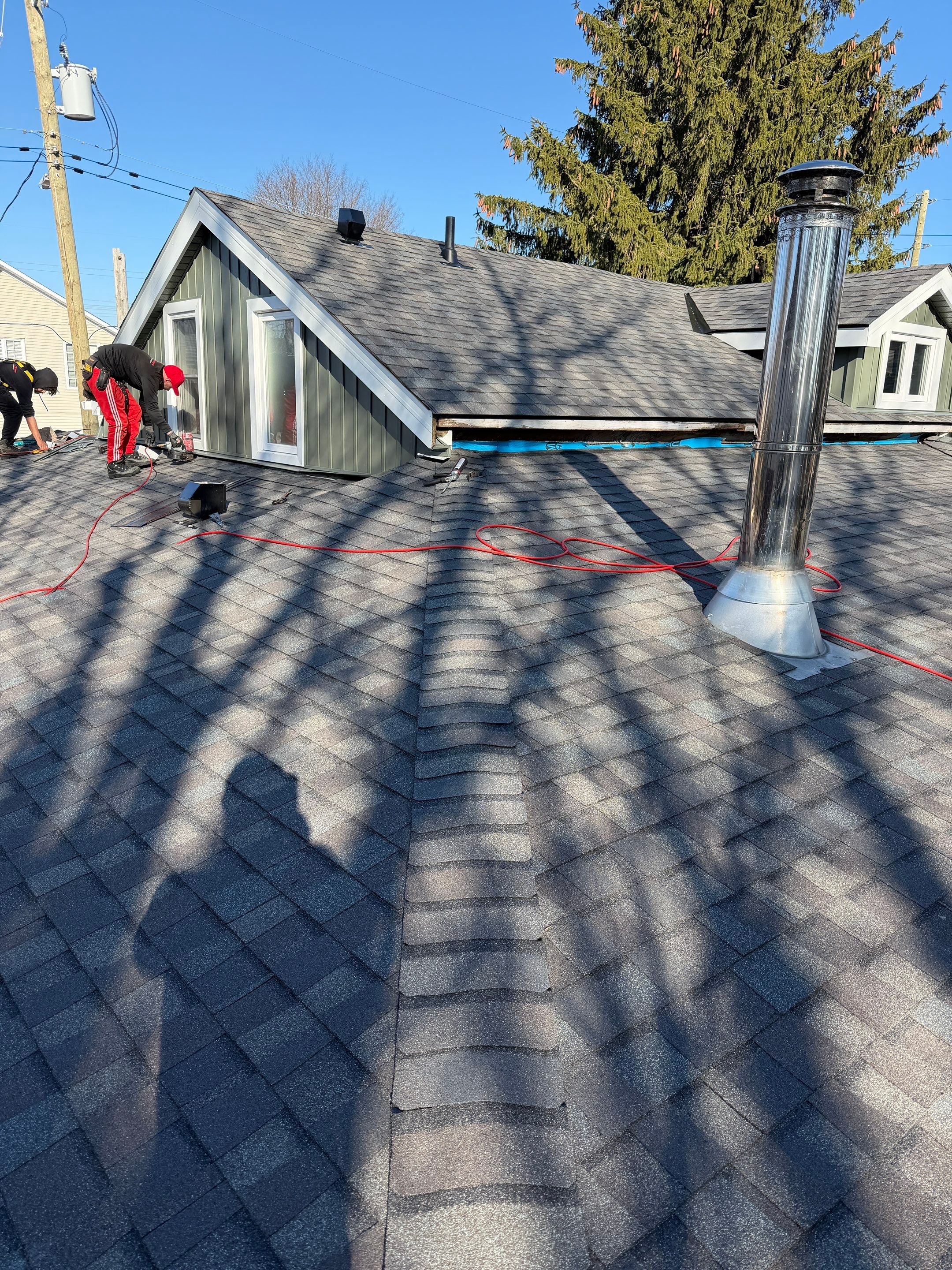 Project in Hamilton, ON by The Roofing Crew