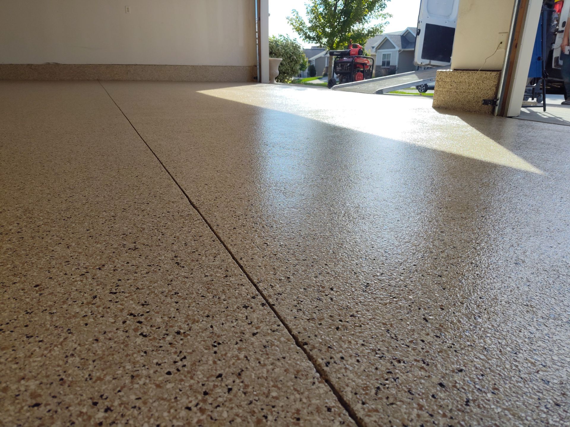 Waukee Floor Coating Built to Last by Revival Concrete Coatings, LLC