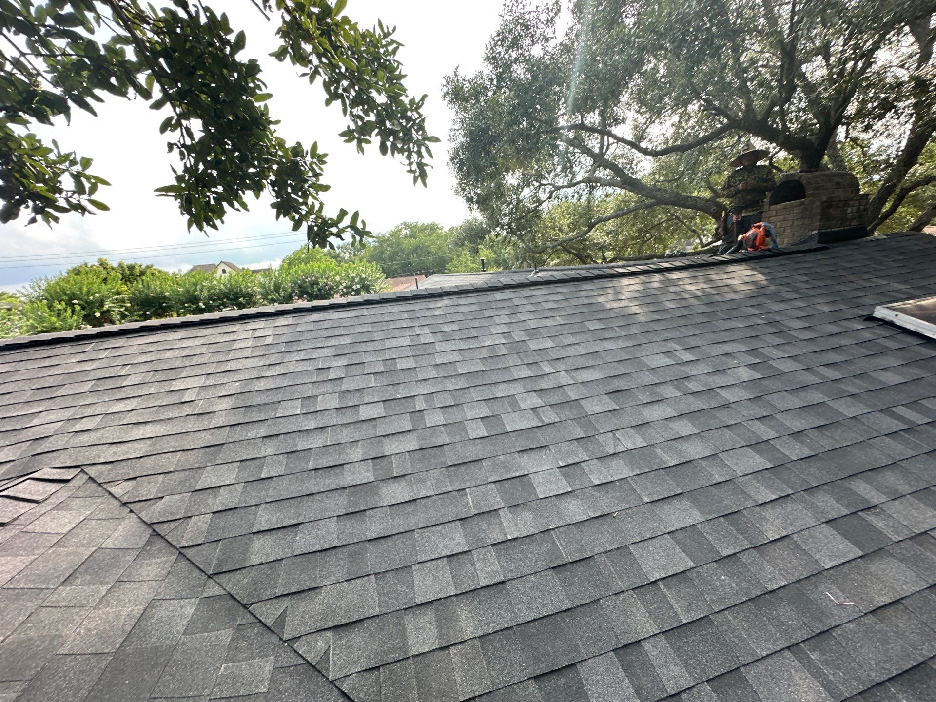 Project in Houston by Motion Roofing