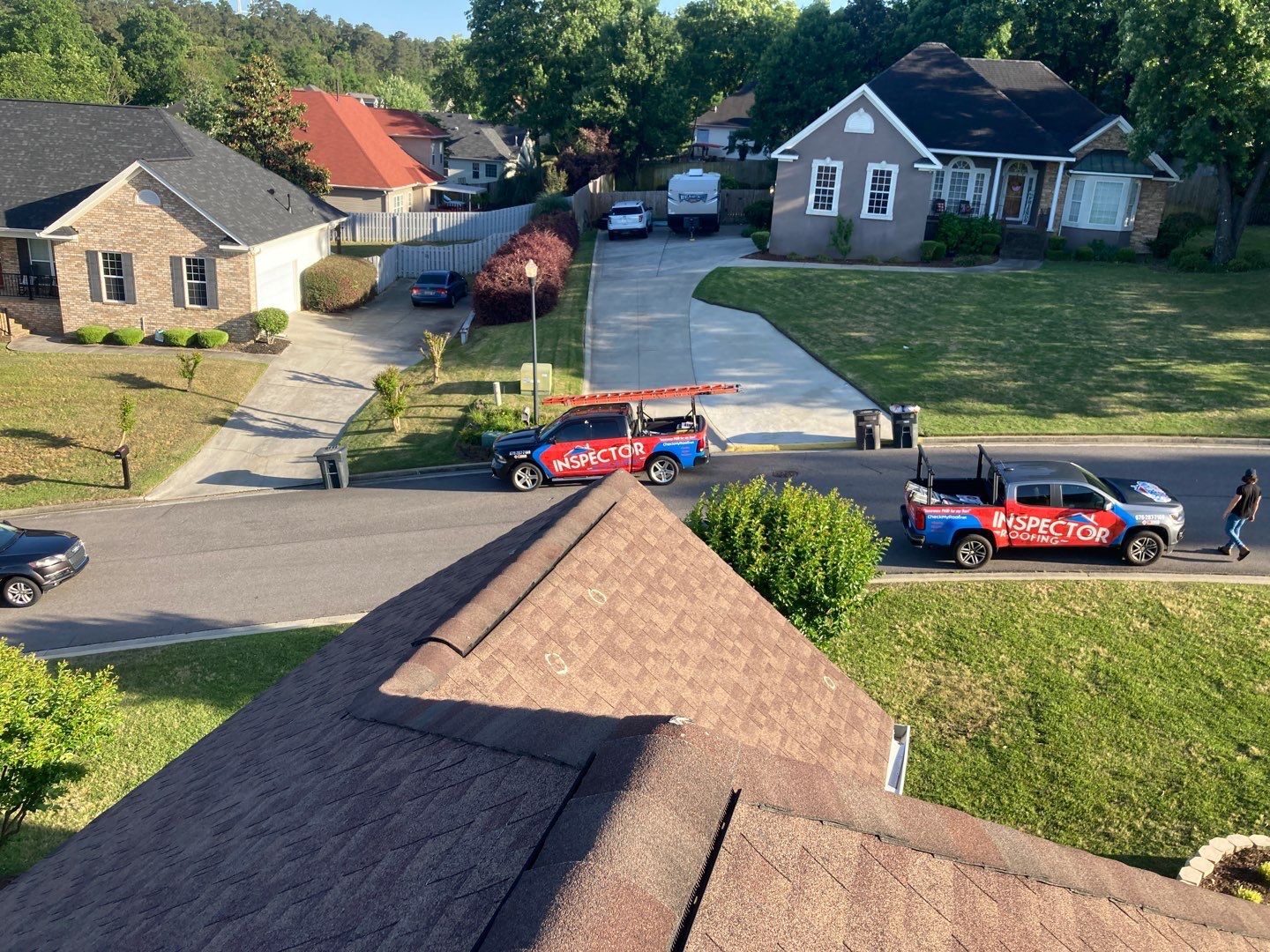 Residential Roofing Installation using Owens Corning by Inspector Roofing and Restoration