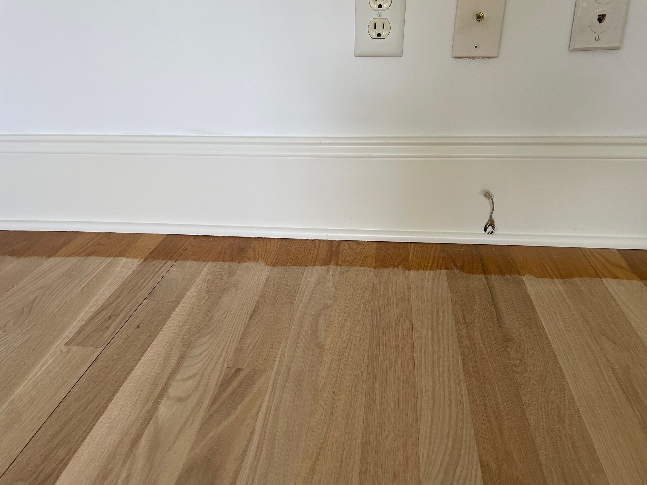 Sand and Refinish using Bona Waterbased by Footprints Floors of Coastal Carolina