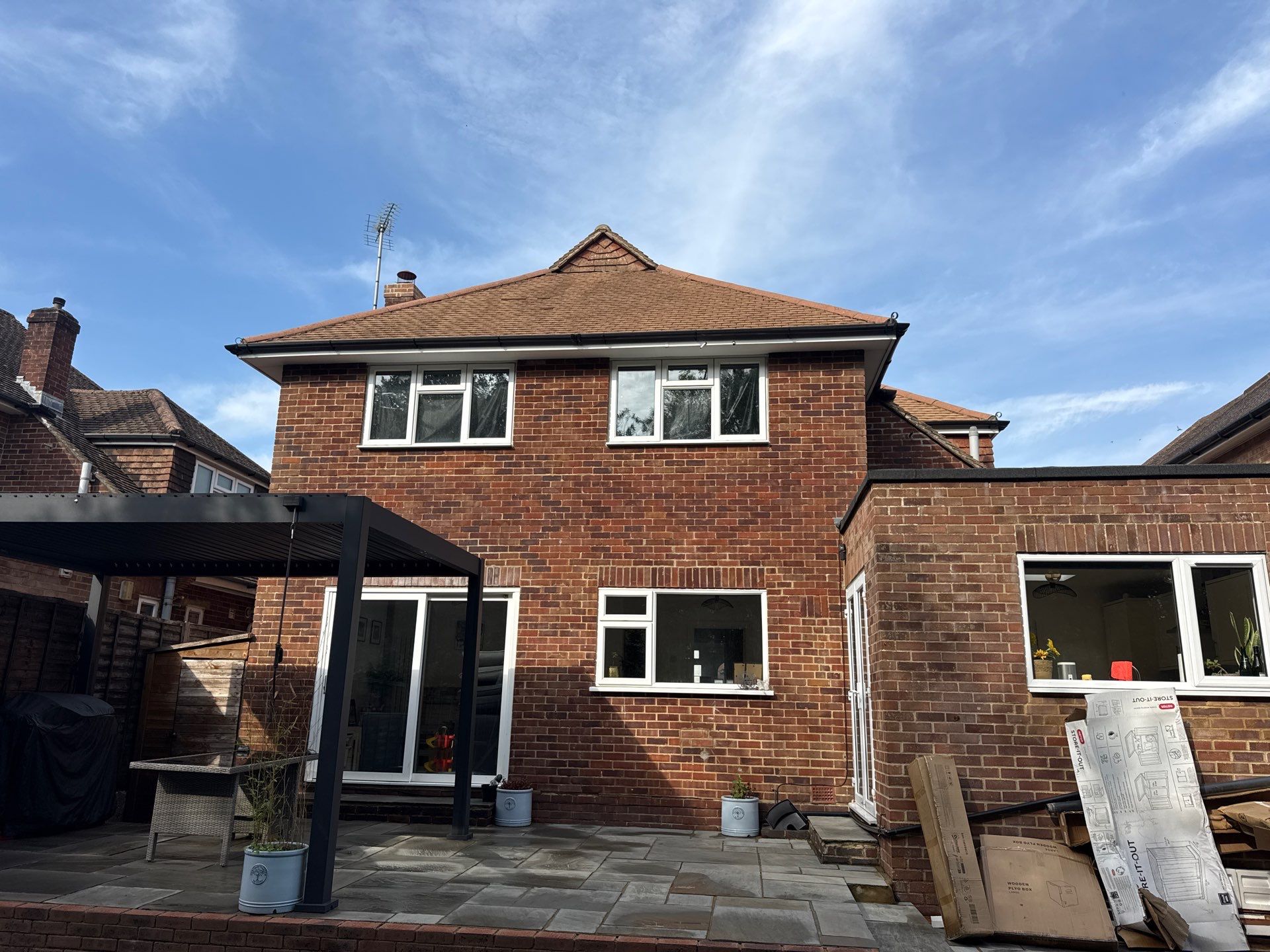 Full Exterior House Wash and Roof Cleaning in East Grinstead by Ges Exterior Cleaning ltd