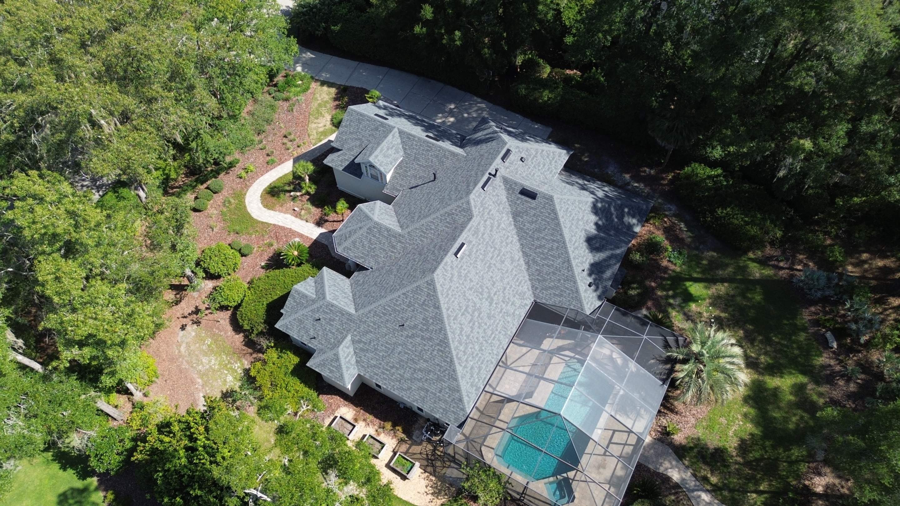 Large Gainesville Reroof Done in One Day by Brehm Roofing