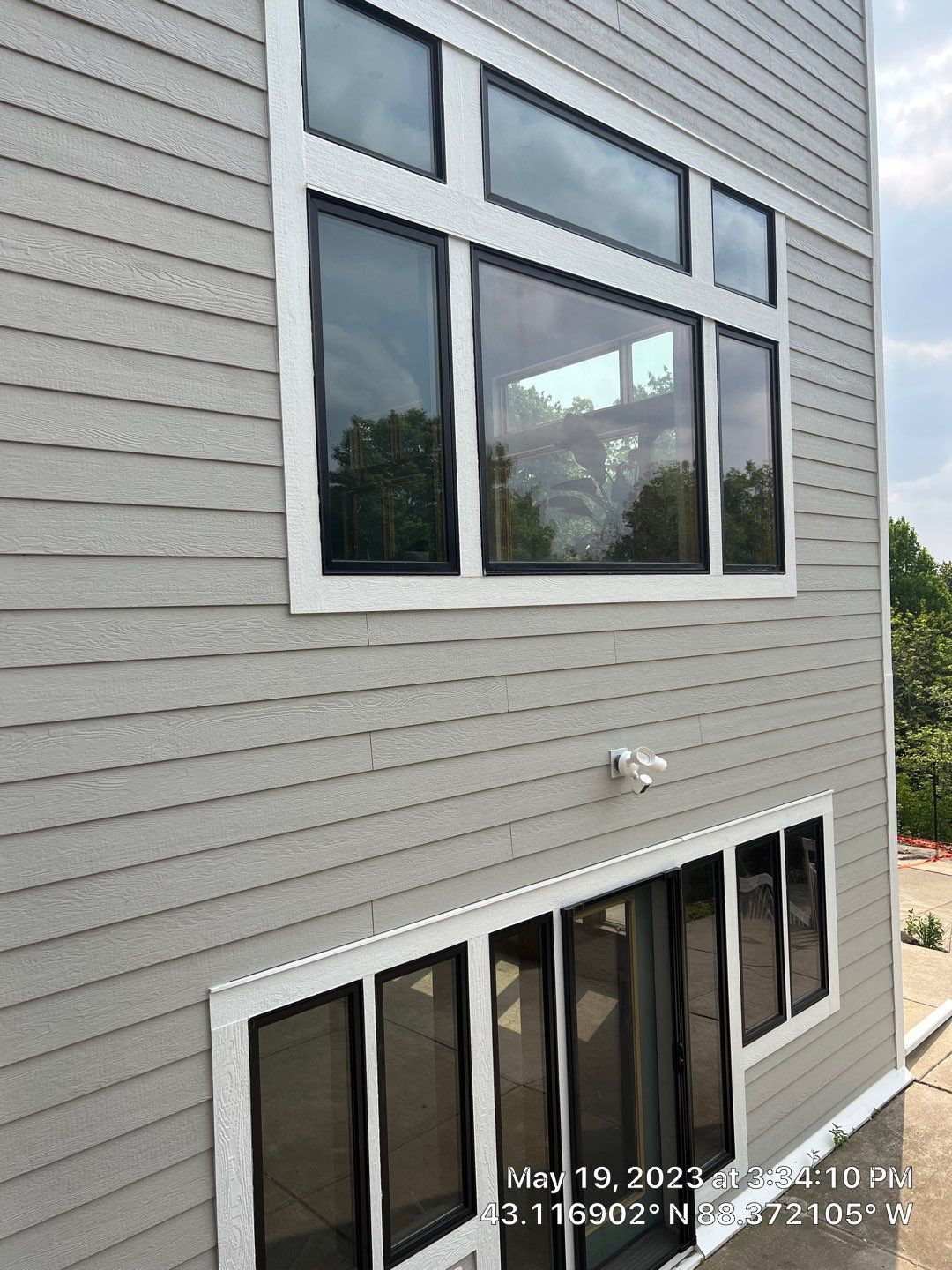 Siding Installation using LP Smart Siding by Total Restoration Services