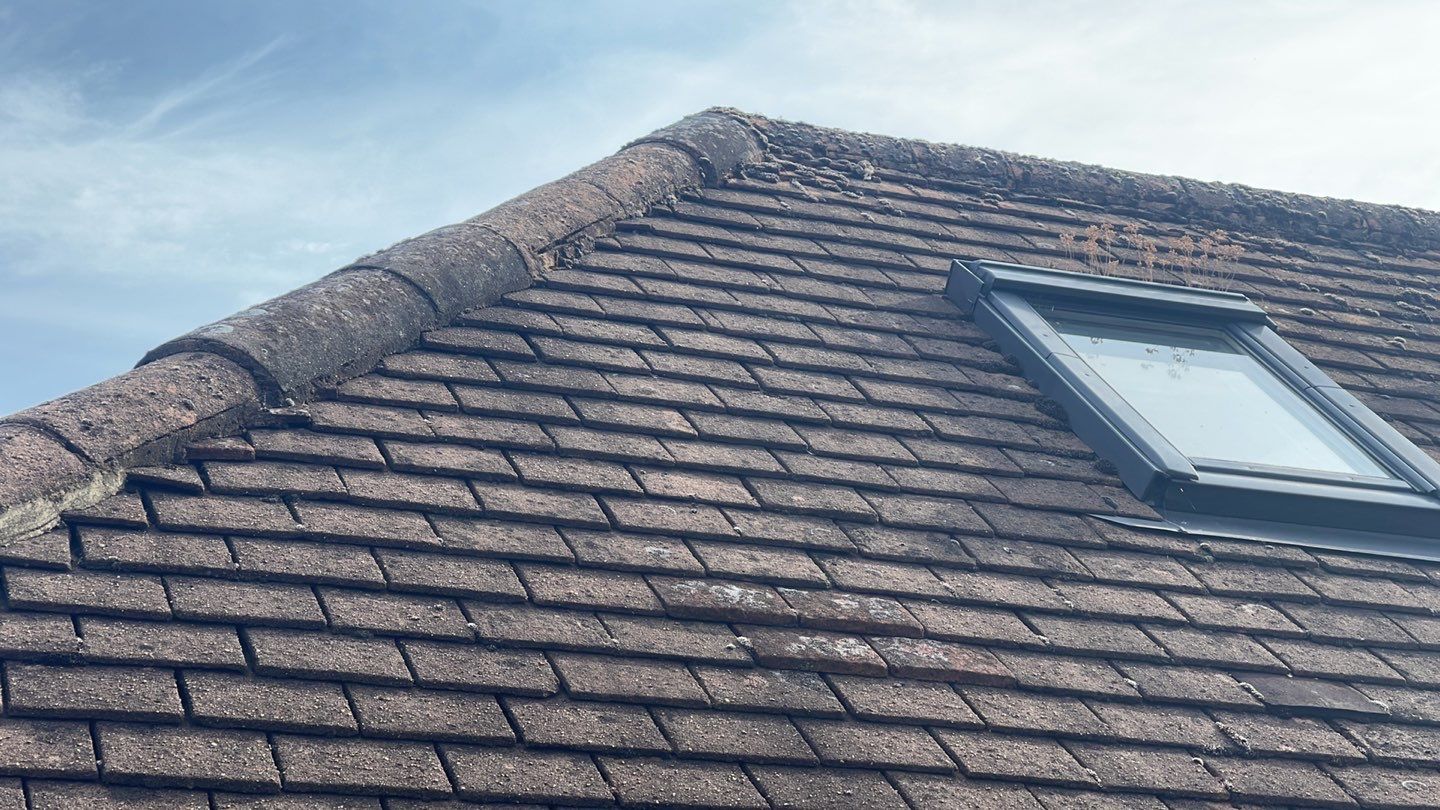 Roof Clean  - Moss Removal - Gutter Clean using Honda 15lpm Low Pressure Washing Machine by Ges Exterior Cleaning ltd