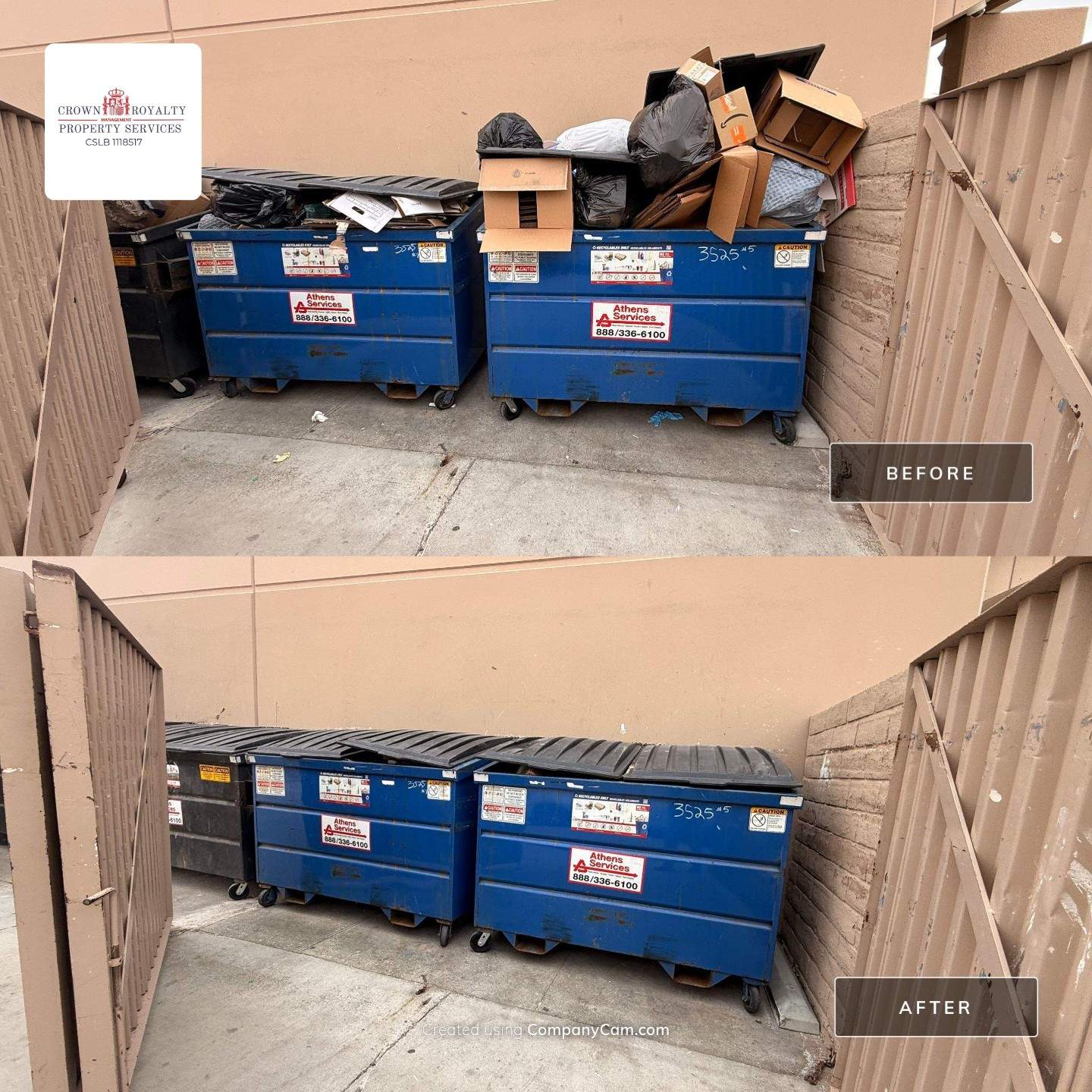 Before and After - ICSC by Crown Royalty Property Services 