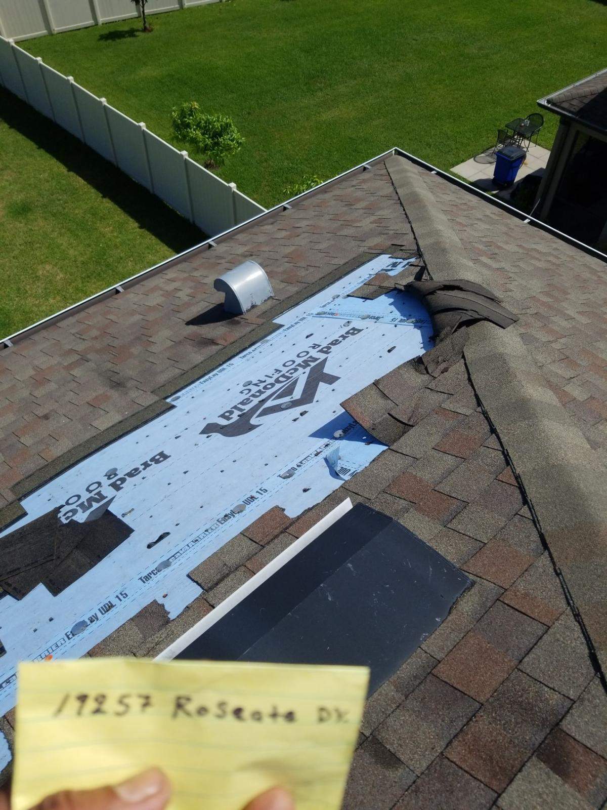 Roof Damage Claim in Lutz by FLAPA & KeyStone