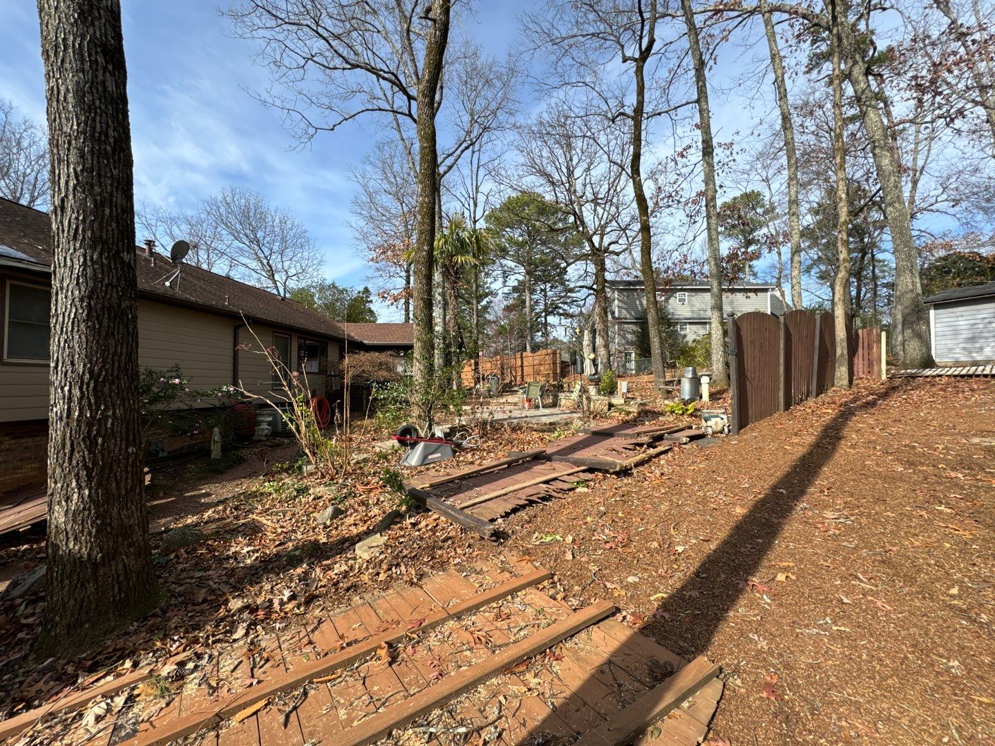 Wendover Drive - Fence by Pillar and Pine