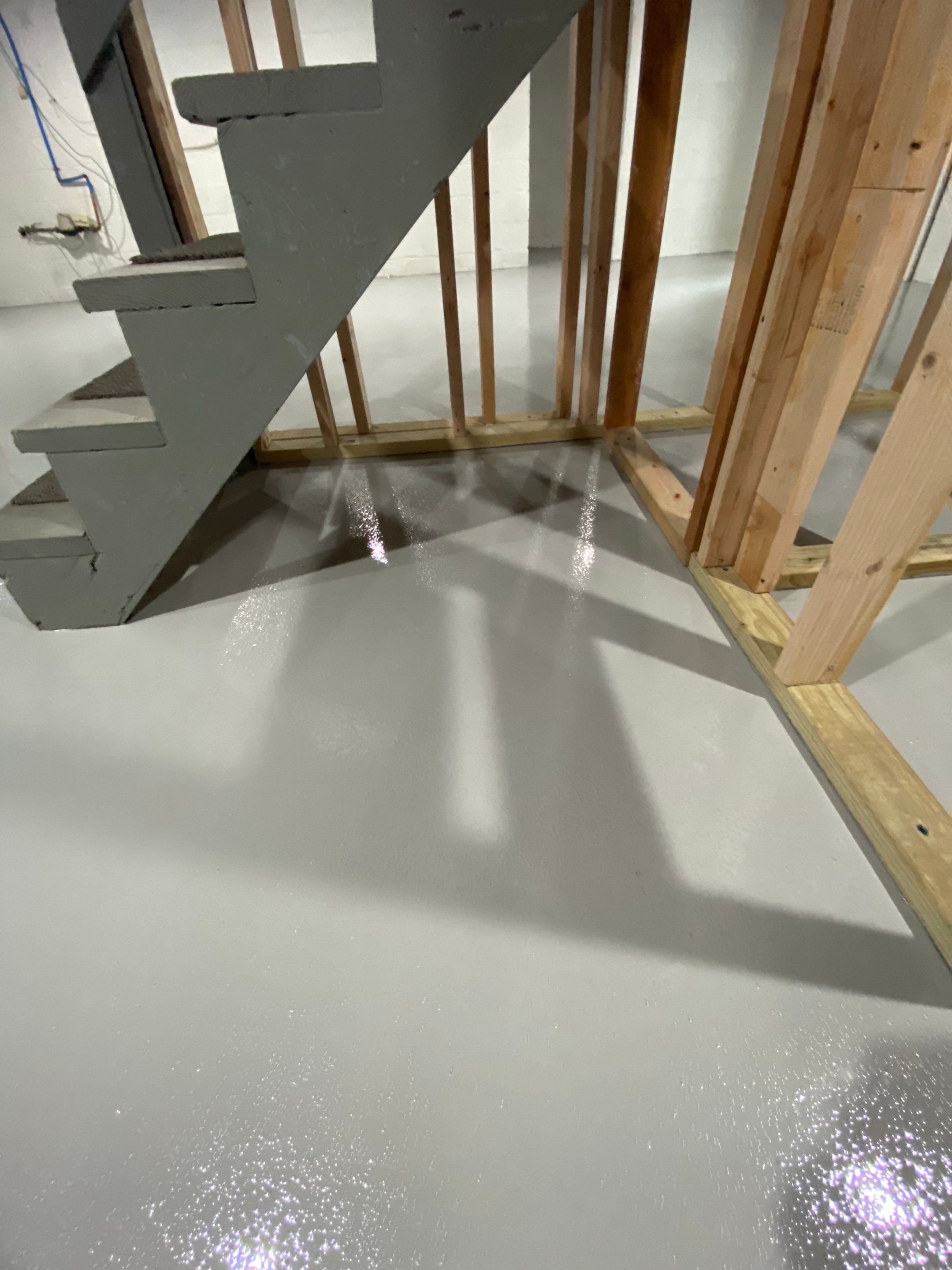 Basement + Garage Project in Pittsburgh by Floors in a Day, Inc