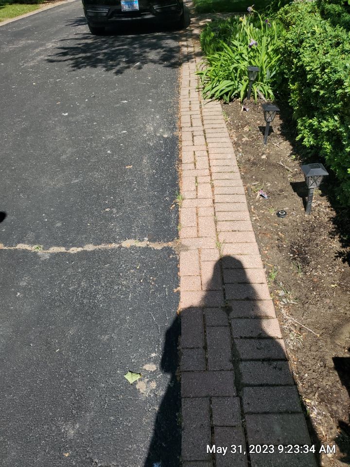 Brick paver clean, sand and seal. using Surebond SB-1300 by Northern Power Washing LLC.