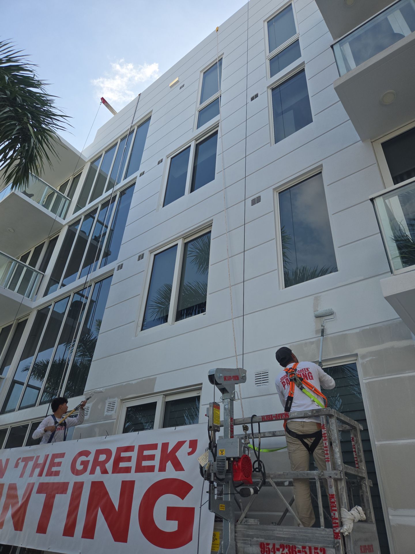 Commercial Exterior Painting by John “The Greek” Painting
