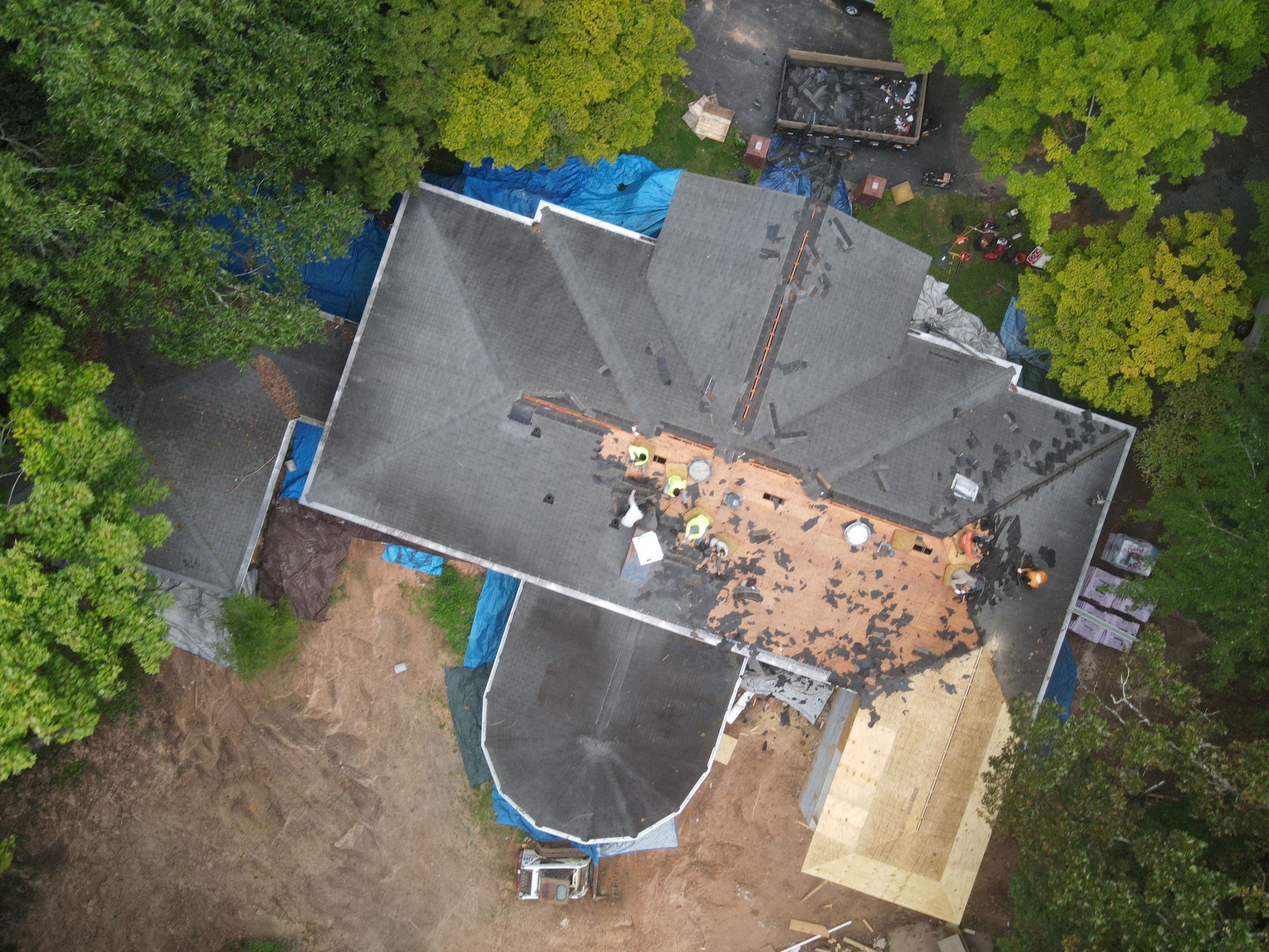 Residential Roofing Installation using Owens Corning by Inspector Roofing and Restoration