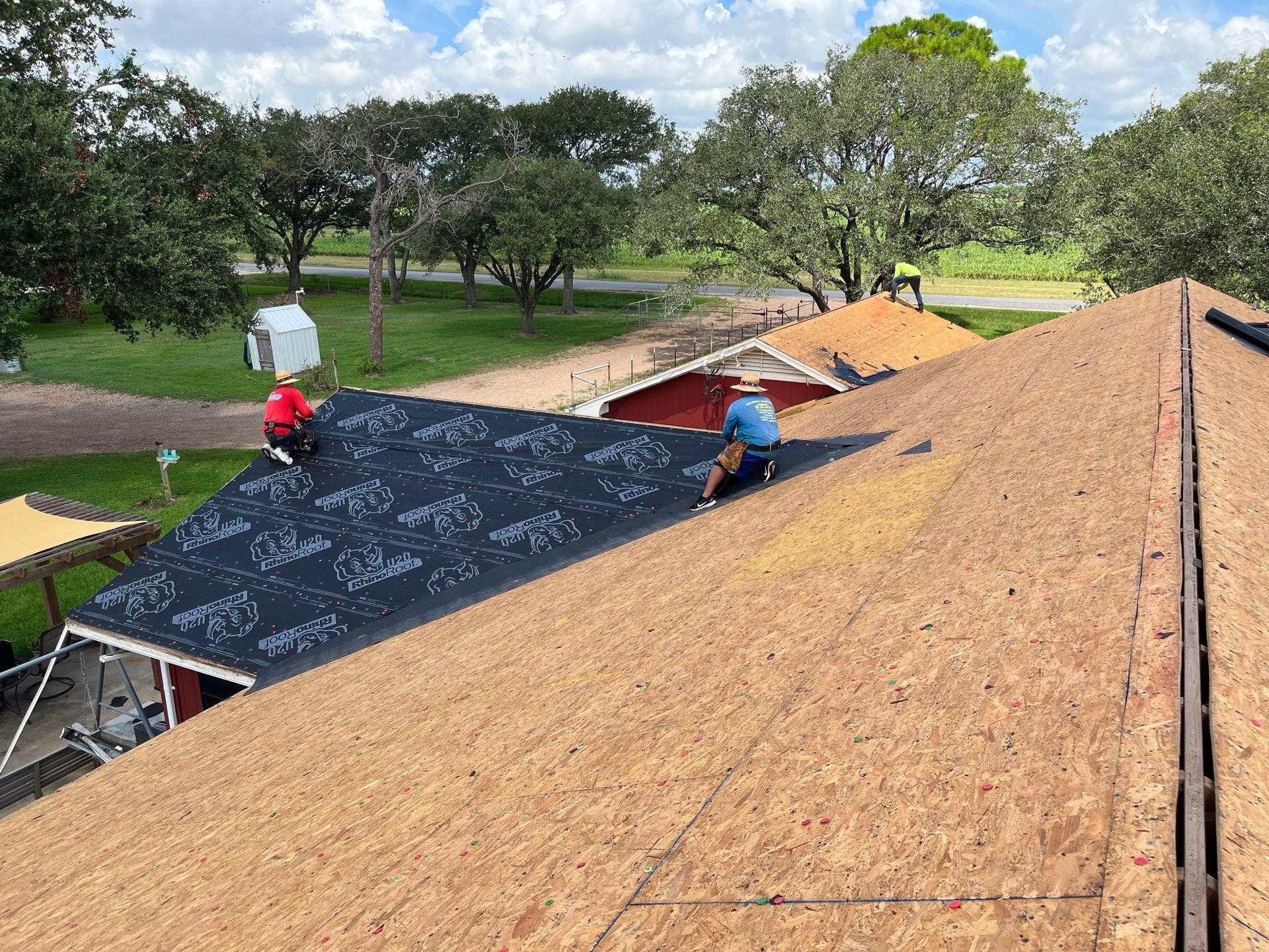 Residential Roofing Installation using Owen's Corning Duration (Lifetime) Shingles by Roof Repair Company