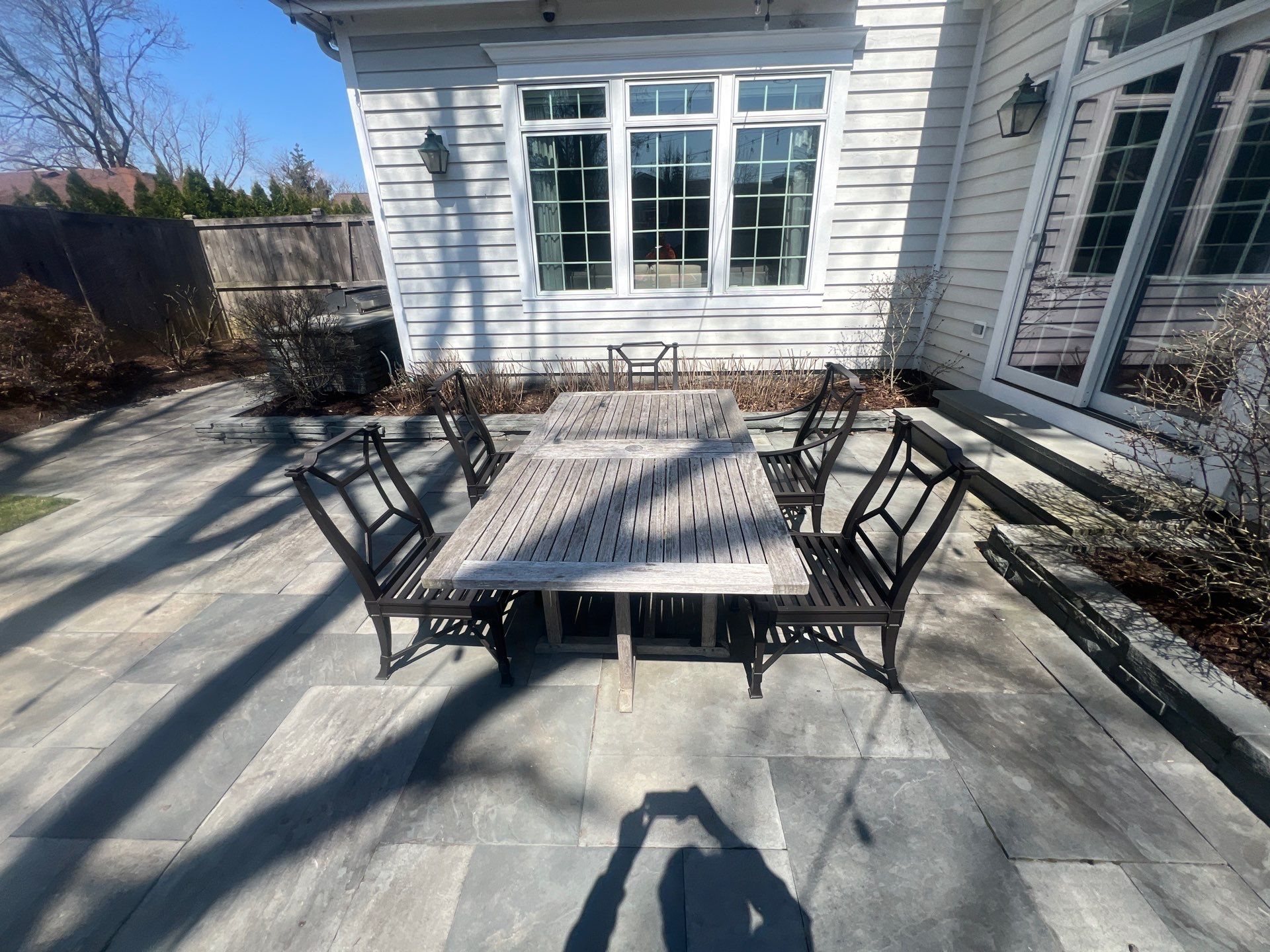 bluestone using Algaecide, soft wash soap by Northern Power Washing LLC.