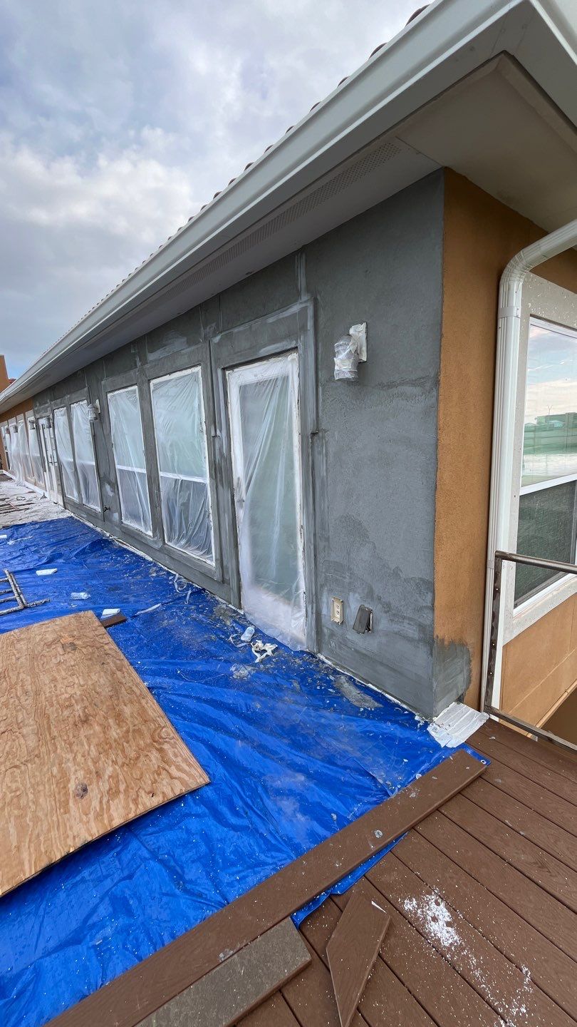 Stucco by Bayfront Roofing and Construction