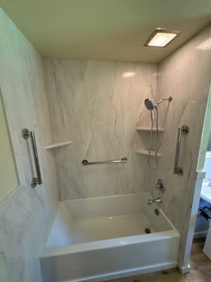 2 Full Bathroom Remodel, Austin 78723