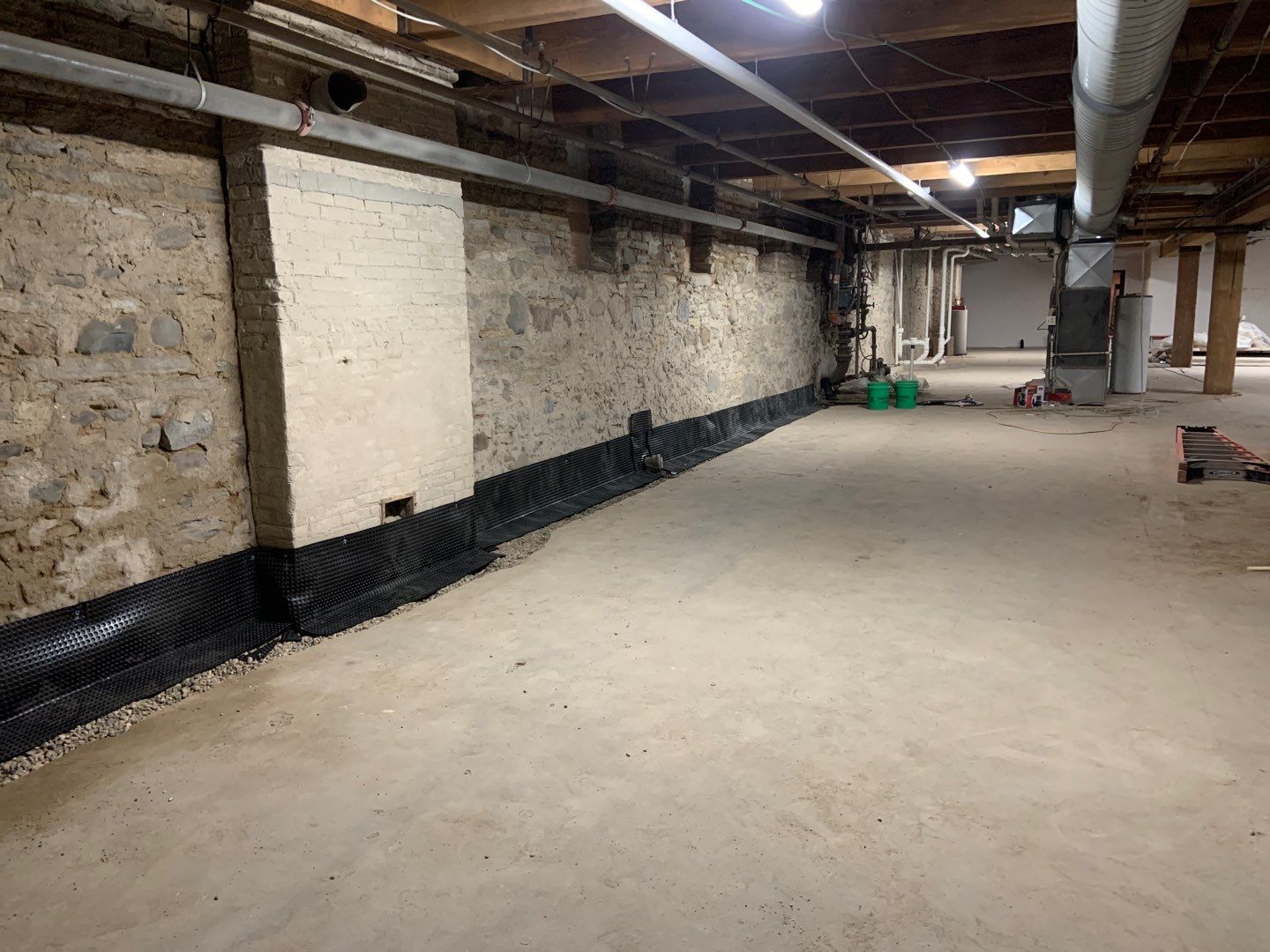 Large Commercial Waterproofing in the Heart of NE Minneapolis by Waterproofing Northeast