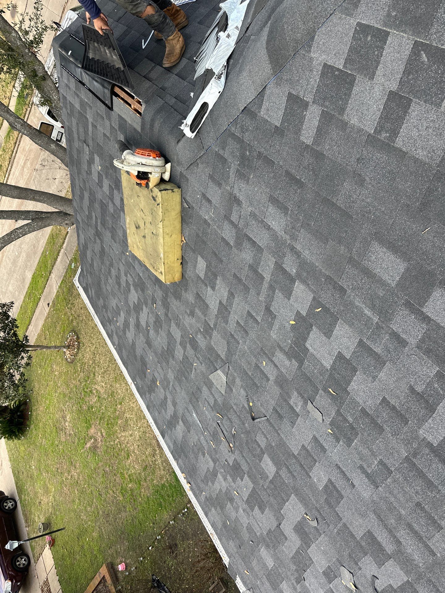 Roof Replacement completed in the Cypress Area! by Core Four Roofing