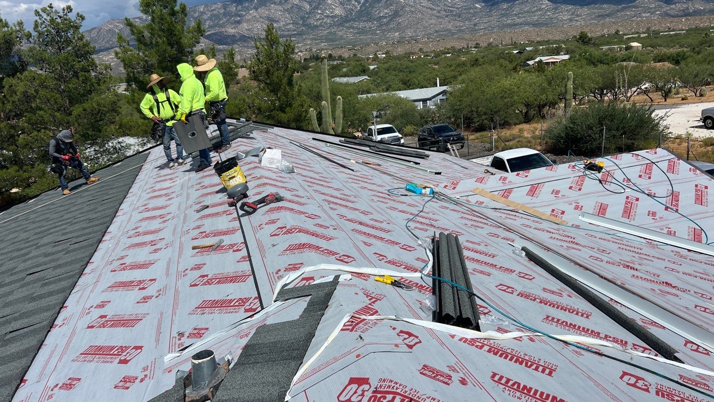 Storm Gray Stone Coated Steel by Reimagine Roofing