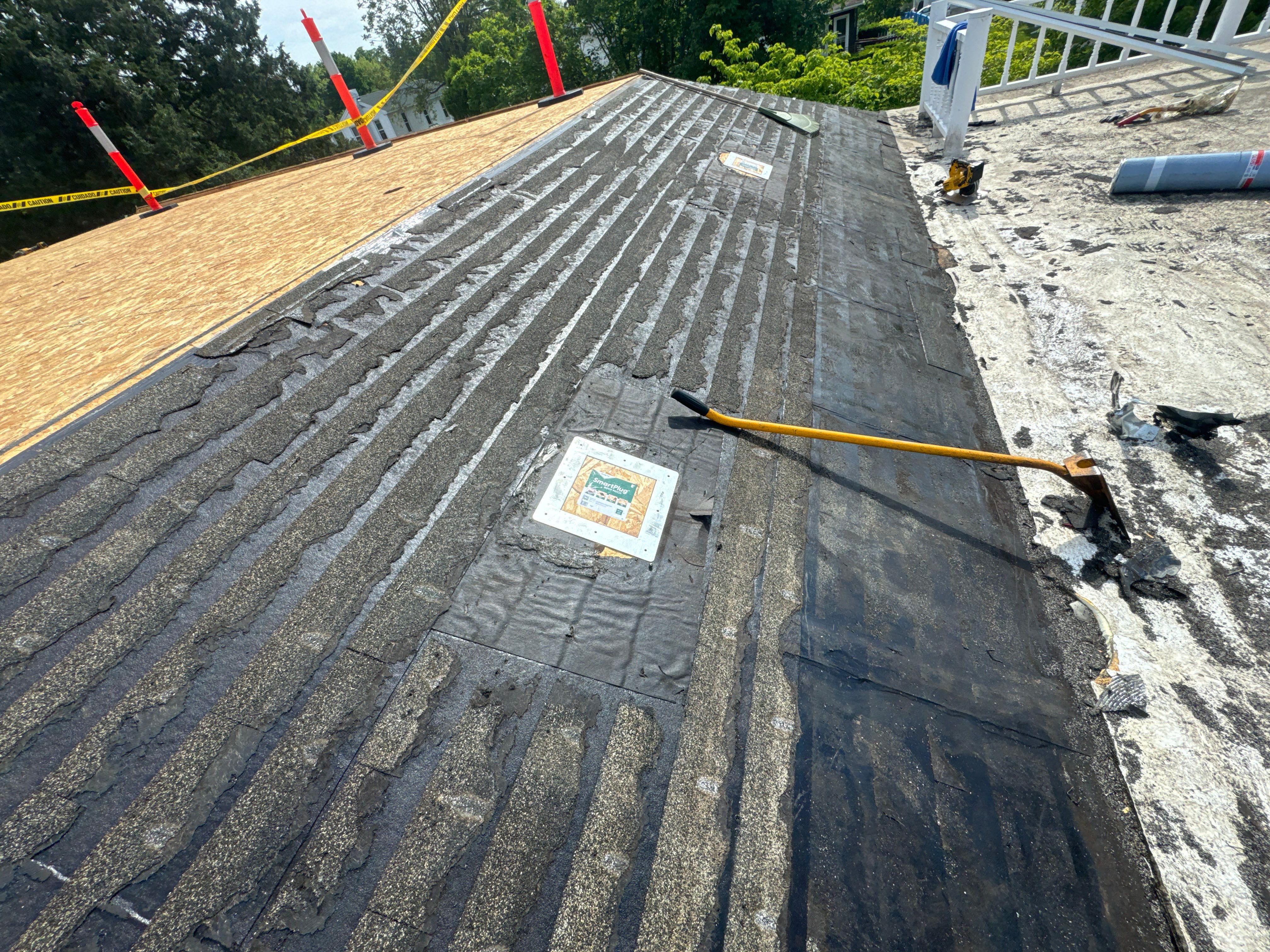 Commercial Flat and Shingled Roof Project by 42 North Construction, LLC.