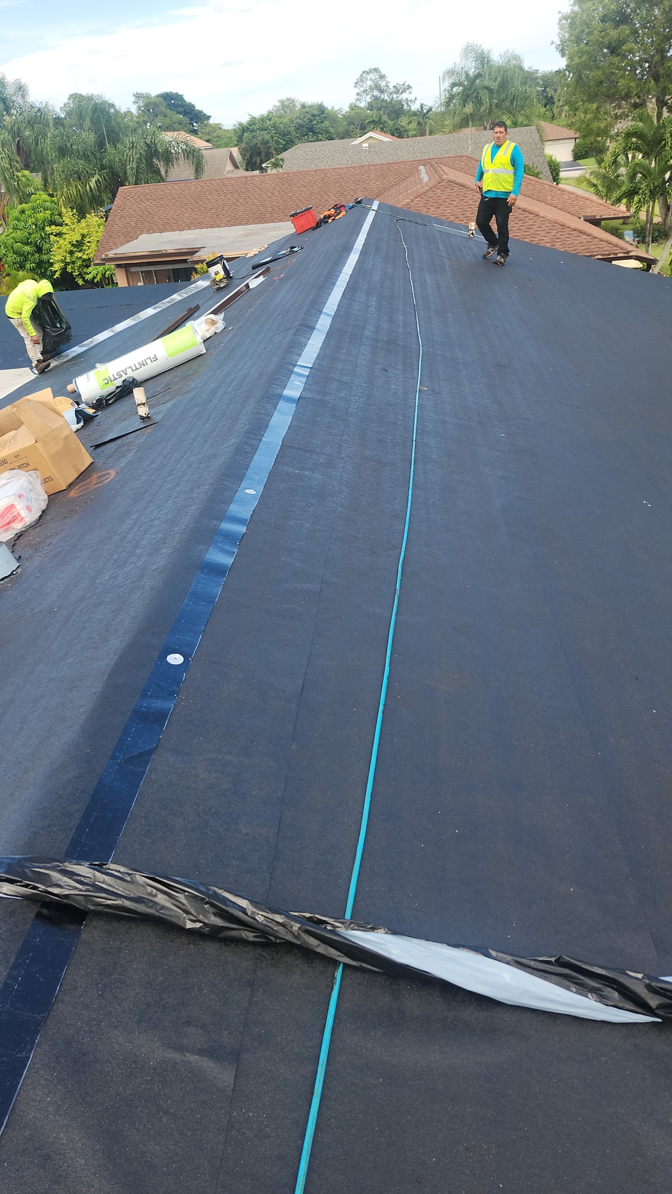 Asphalt Shingle Roof Replacement and Underlayment Installation in Boca Raton by Aastro Roofing