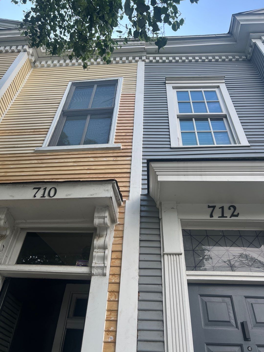 Alexandria: Siding Replacement with Solid Pine Wood Lap Siding by RM Banning, Inc.