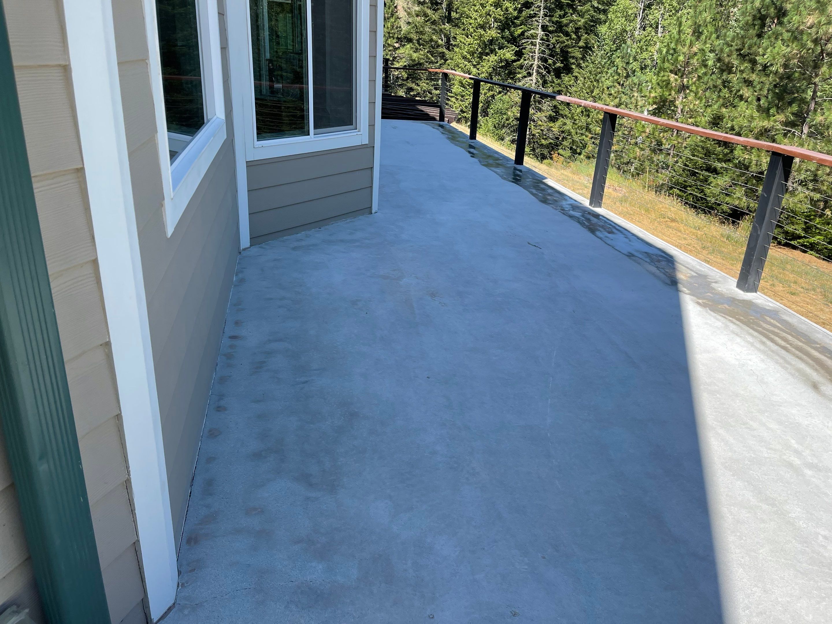 Patio Transformation using Greystone 1/8" by Croc Coatings, LLC