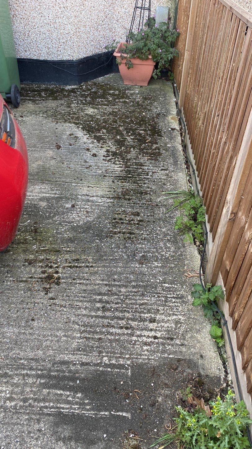 Roof Clean - Moss Removal using Honda 15lpm Low Pressure Washing Machine by Ges Exterior Cleaning ltd