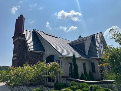 Burnished Slate Metal Shake Roof Installation – Bowling Green, OH